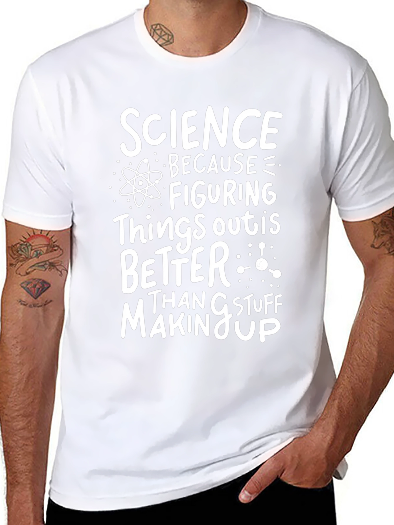 Science Tee: Because Figuring Things Out Is Better!