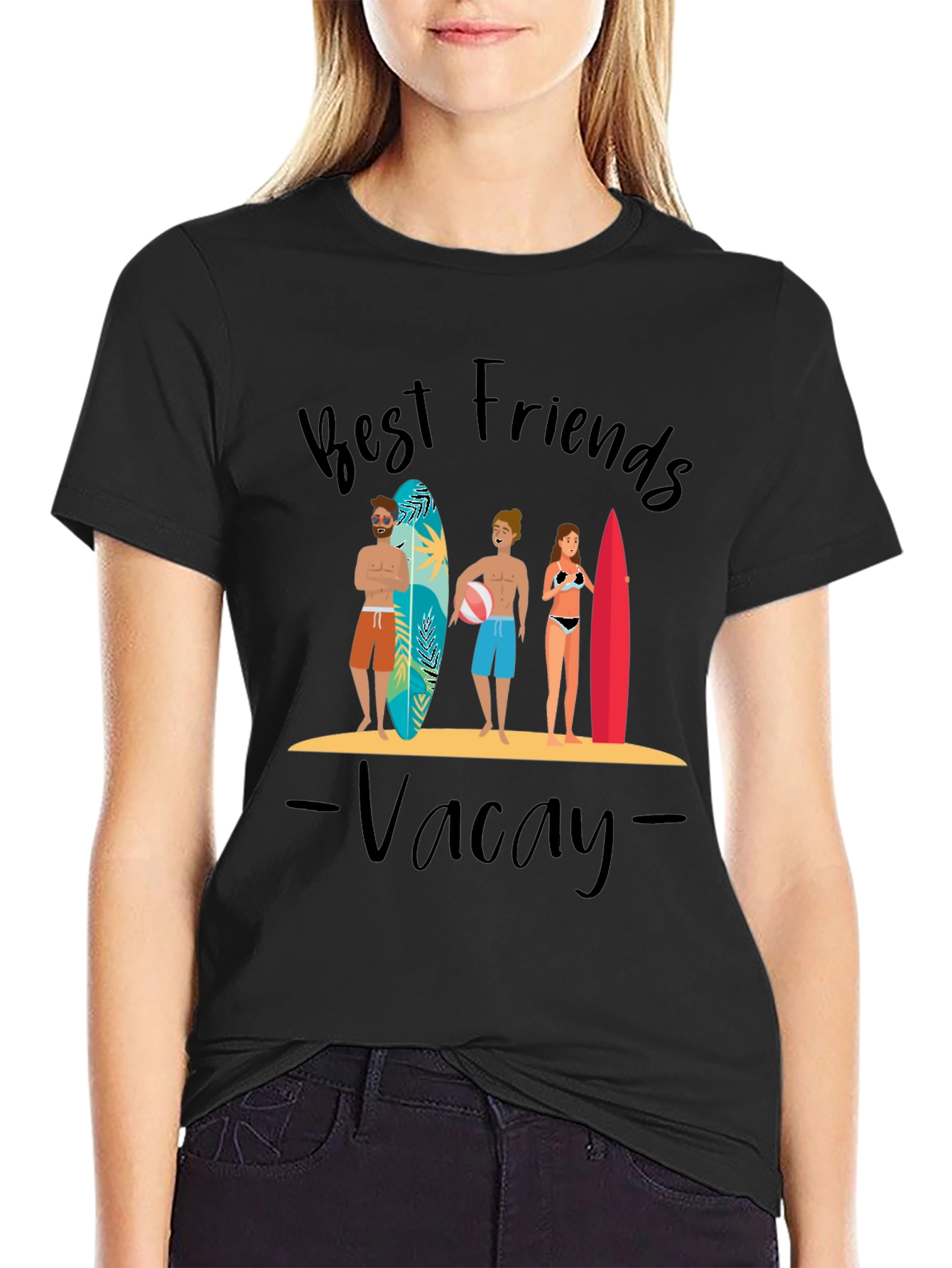 Best Friends Vacay Graphic Tee