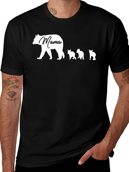 Mama Bear T-Shirt - Cute Graphic Tee