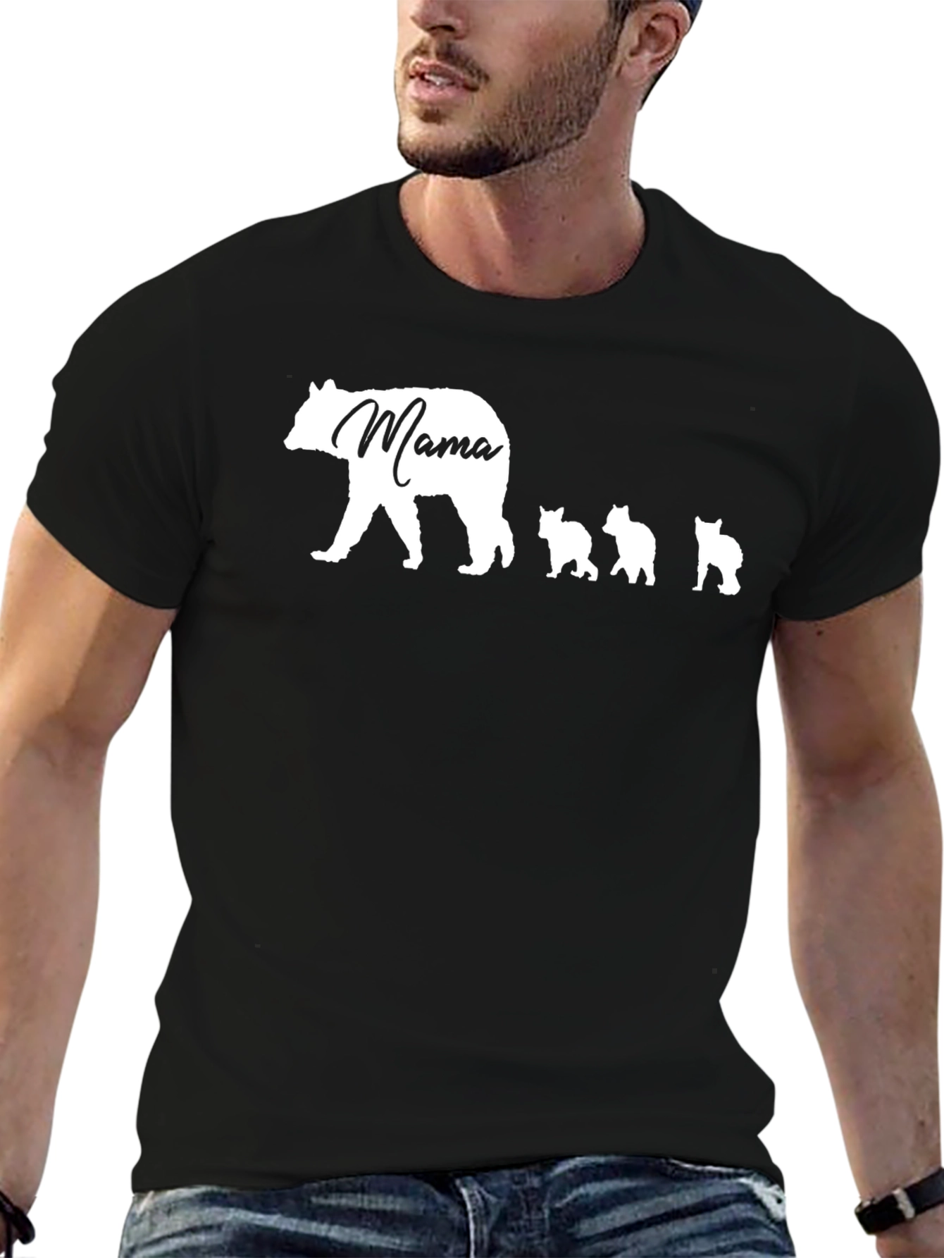 Mama Bear T-Shirt - Cute Graphic Tee