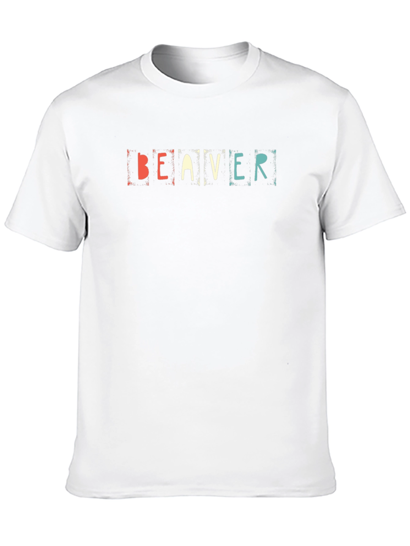 Beaver Graphic Print Black T-Shirt