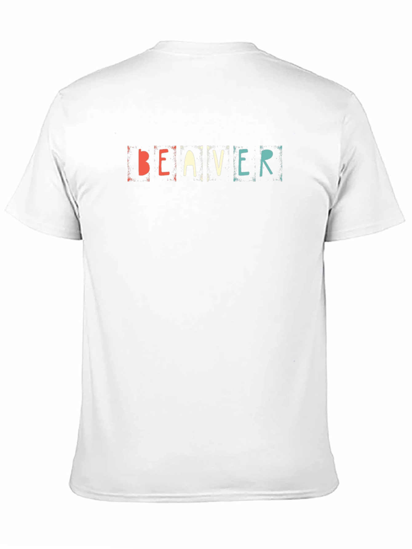 Beaver Graphic Print Black T-Shirt