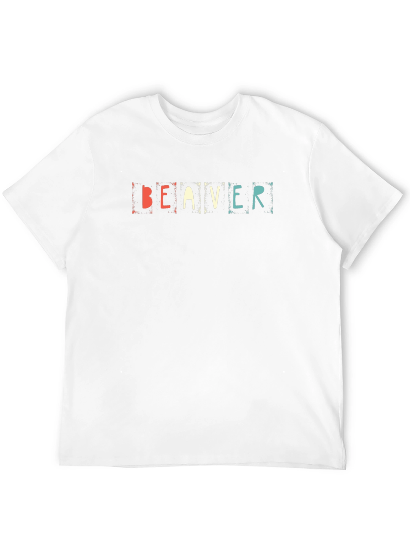 Beaver Graphic Print Black T-Shirt