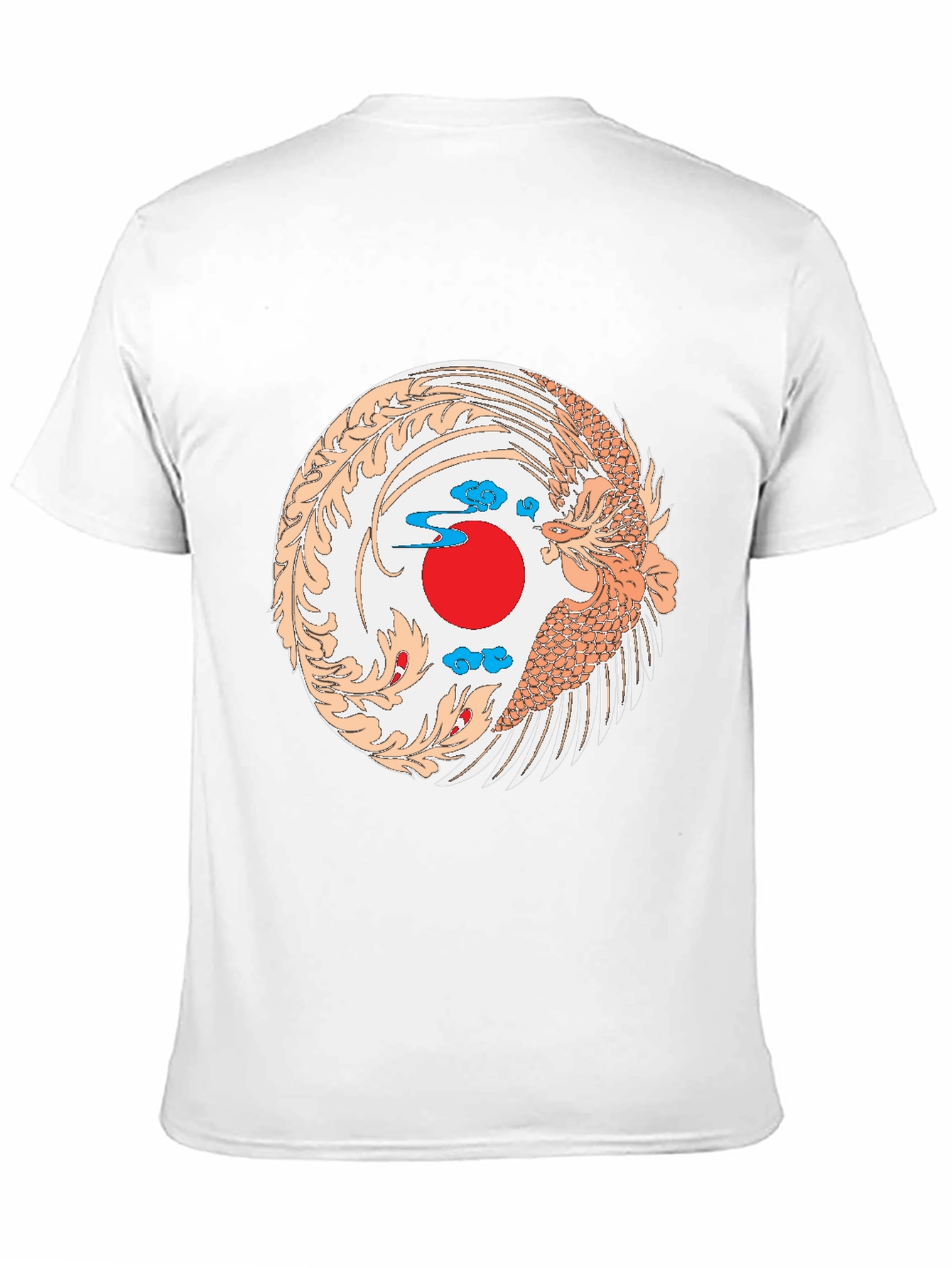Phoenix Graphic Black T-Shirt - Unique Design