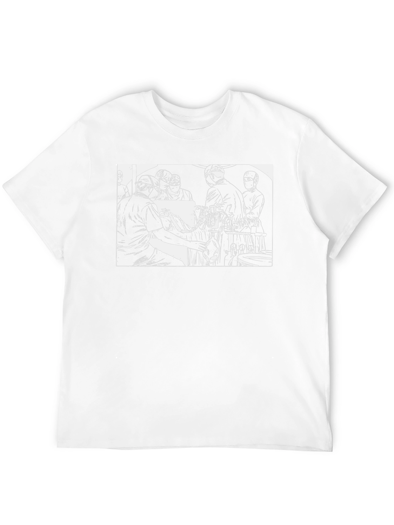 Surgeon Team Graphic Black T-Shirt