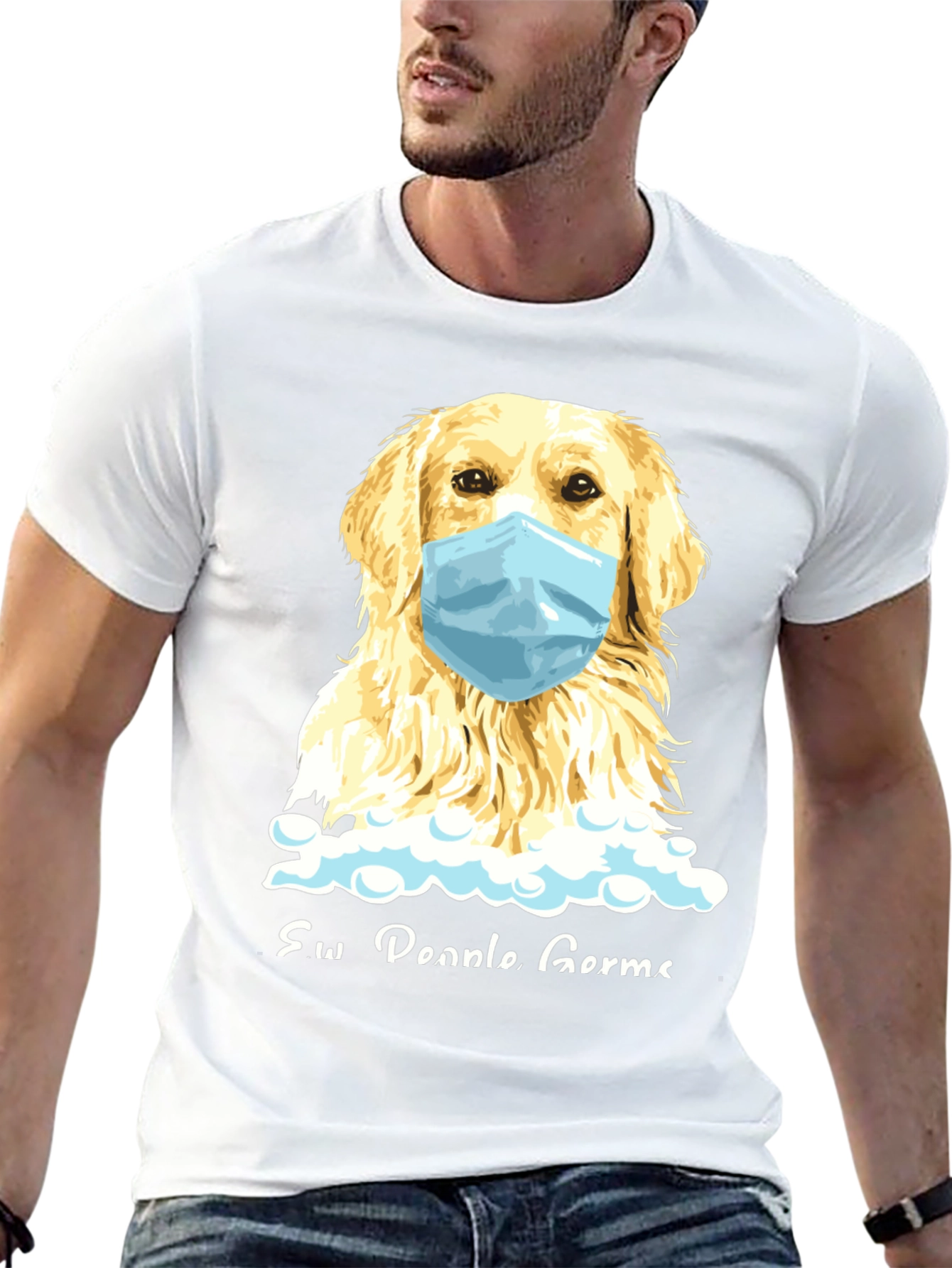 Ew People Germs Dog T-Shirt