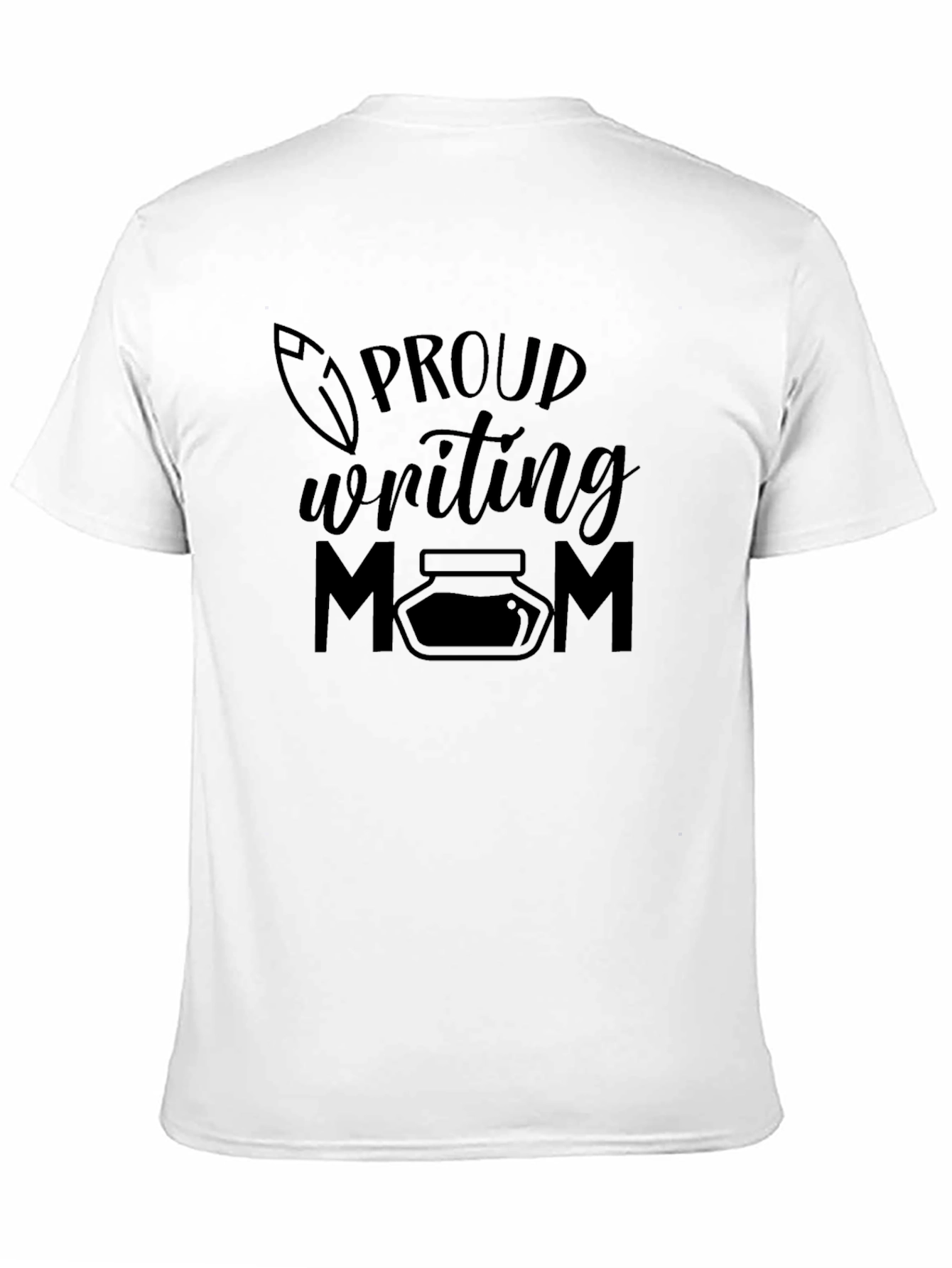 Proud Writing Mom Graphic Tee
