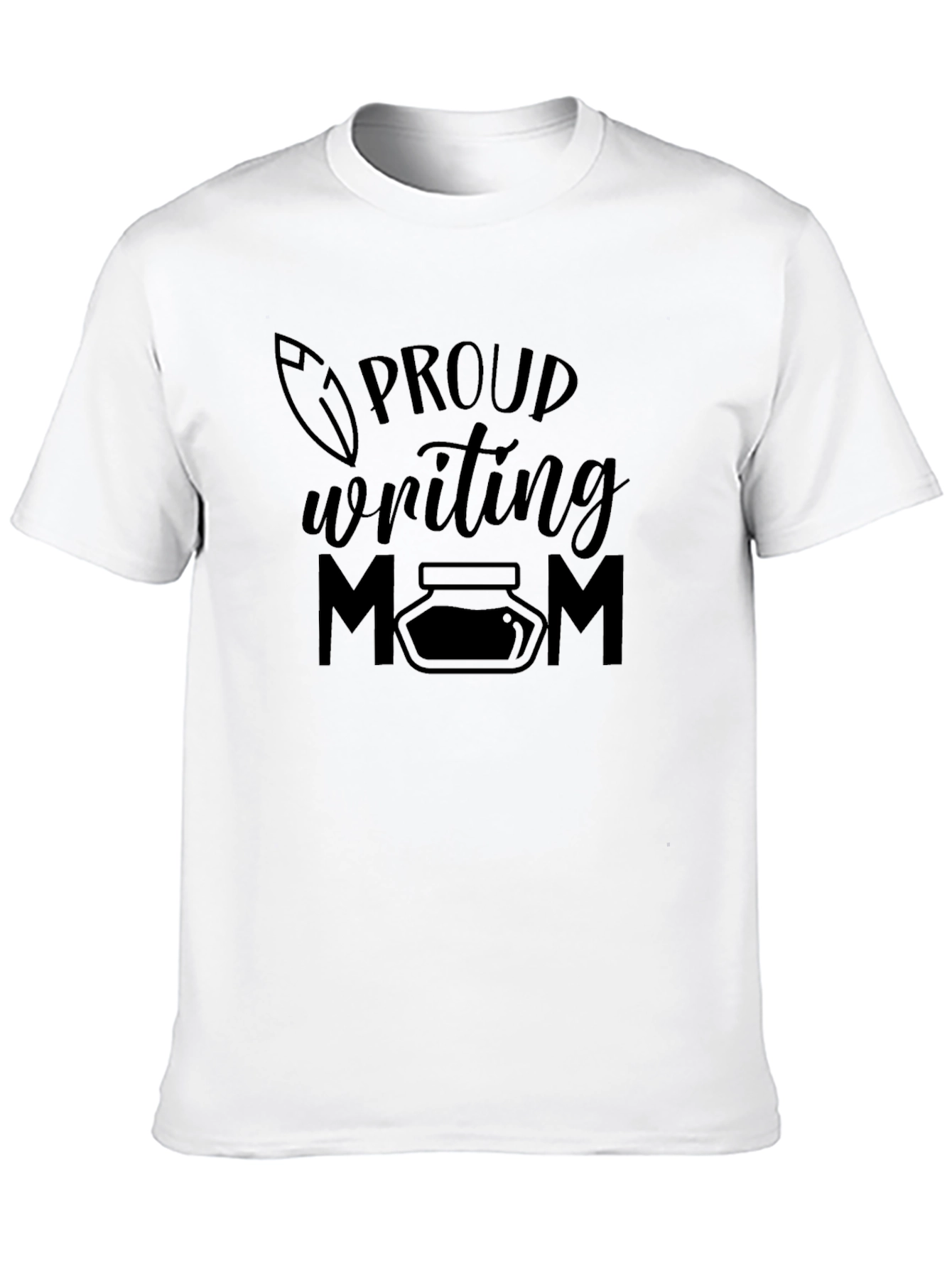 Proud Writing Mom Graphic Tee