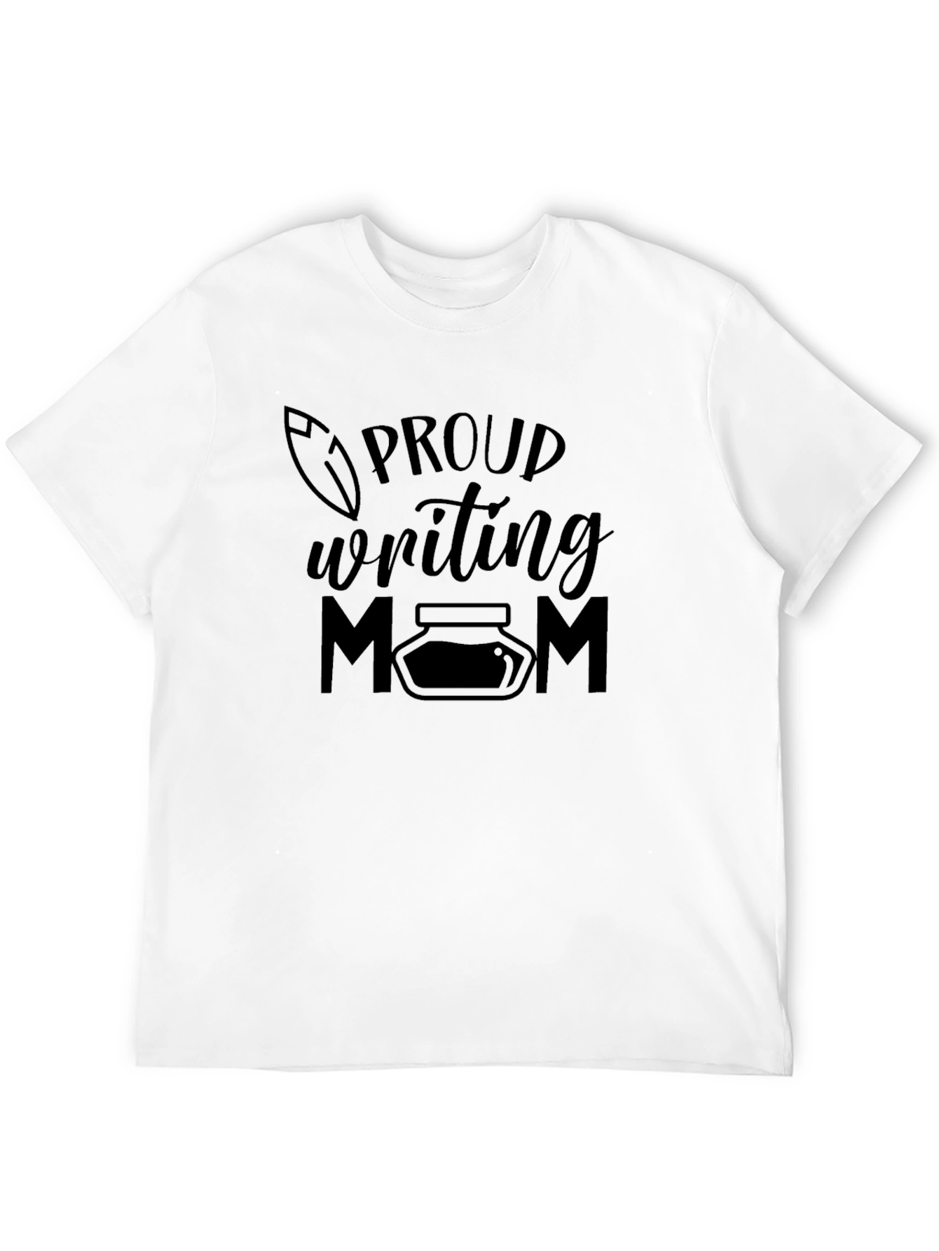 Proud Writing Mom Graphic Tee