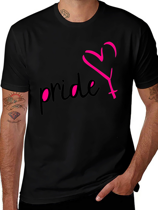 Pride Heart Symbol Graphic T-Shirt