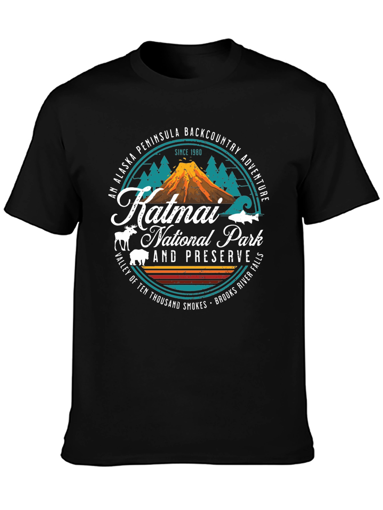 Katmai National Park Adventure T-Shirt