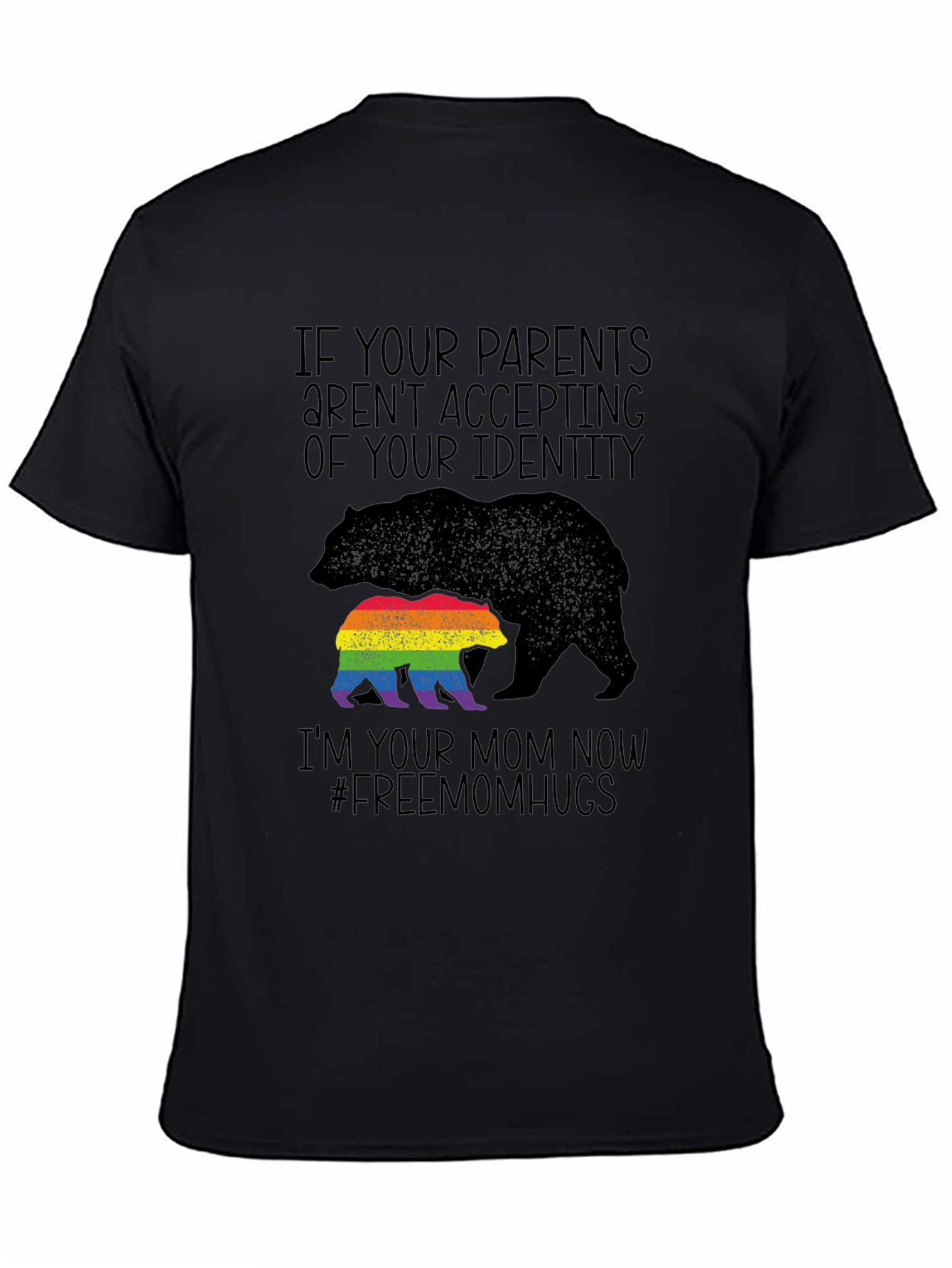 Supportive Bear Mom LGBT Pride T-Shirt