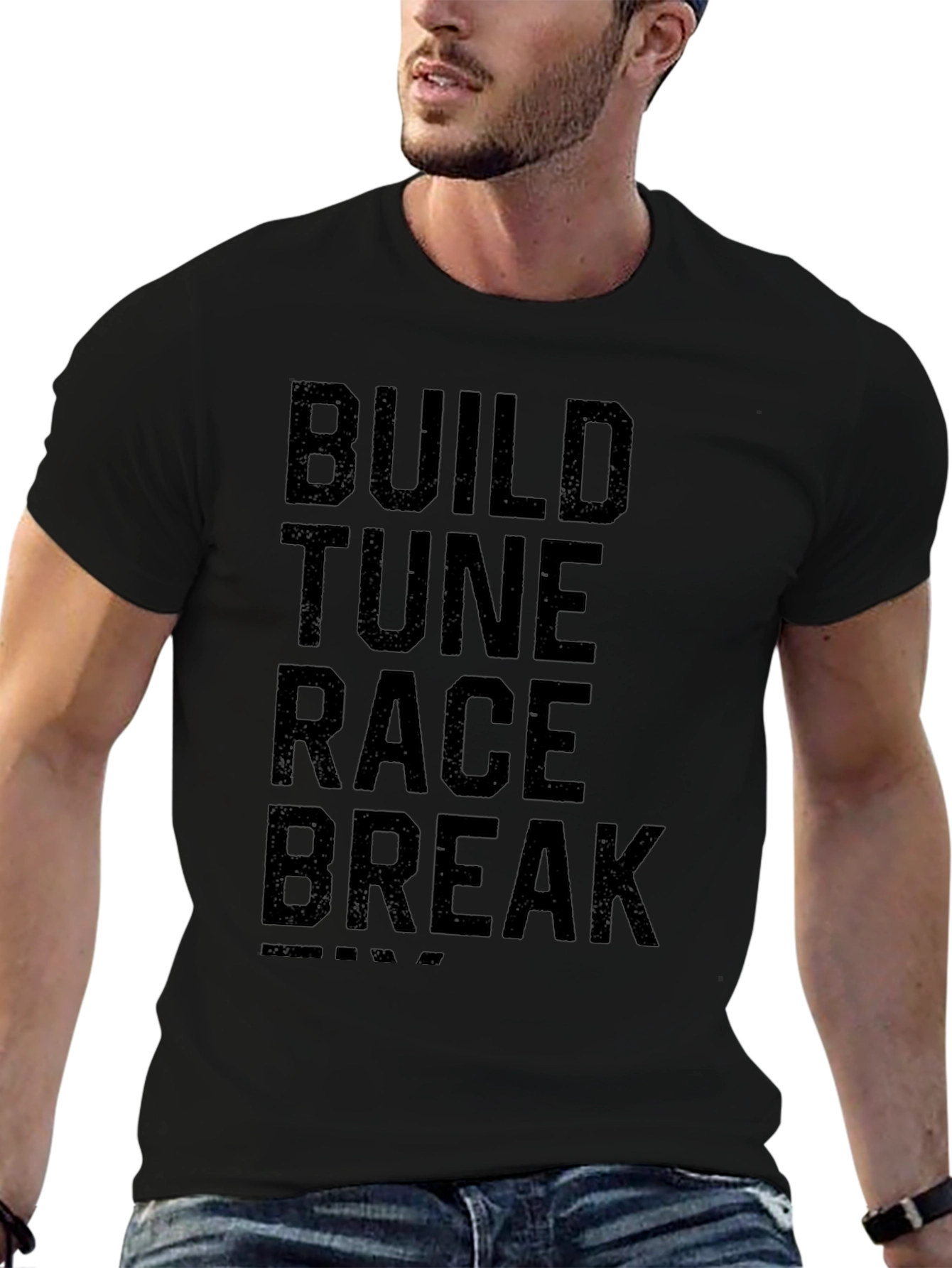 Build Tune Race Break T-Shirt