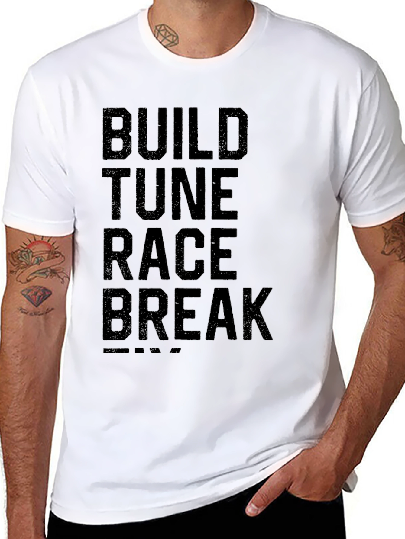 Build Tune Race Break T-Shirt