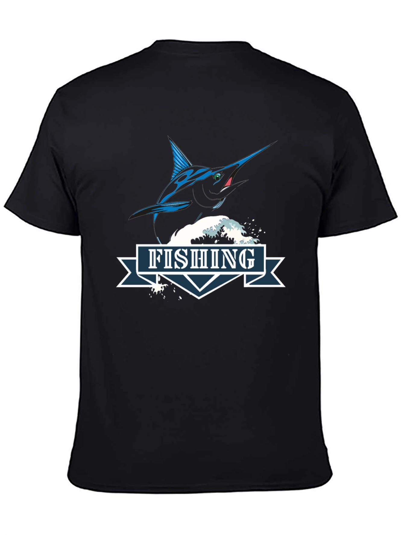 Fishing T-Shirt - Marlin Design
