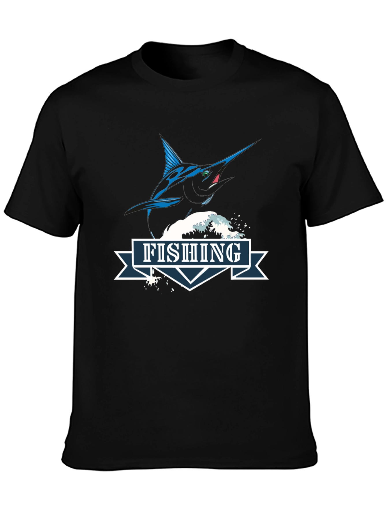 Fishing T-Shirt - Marlin Design