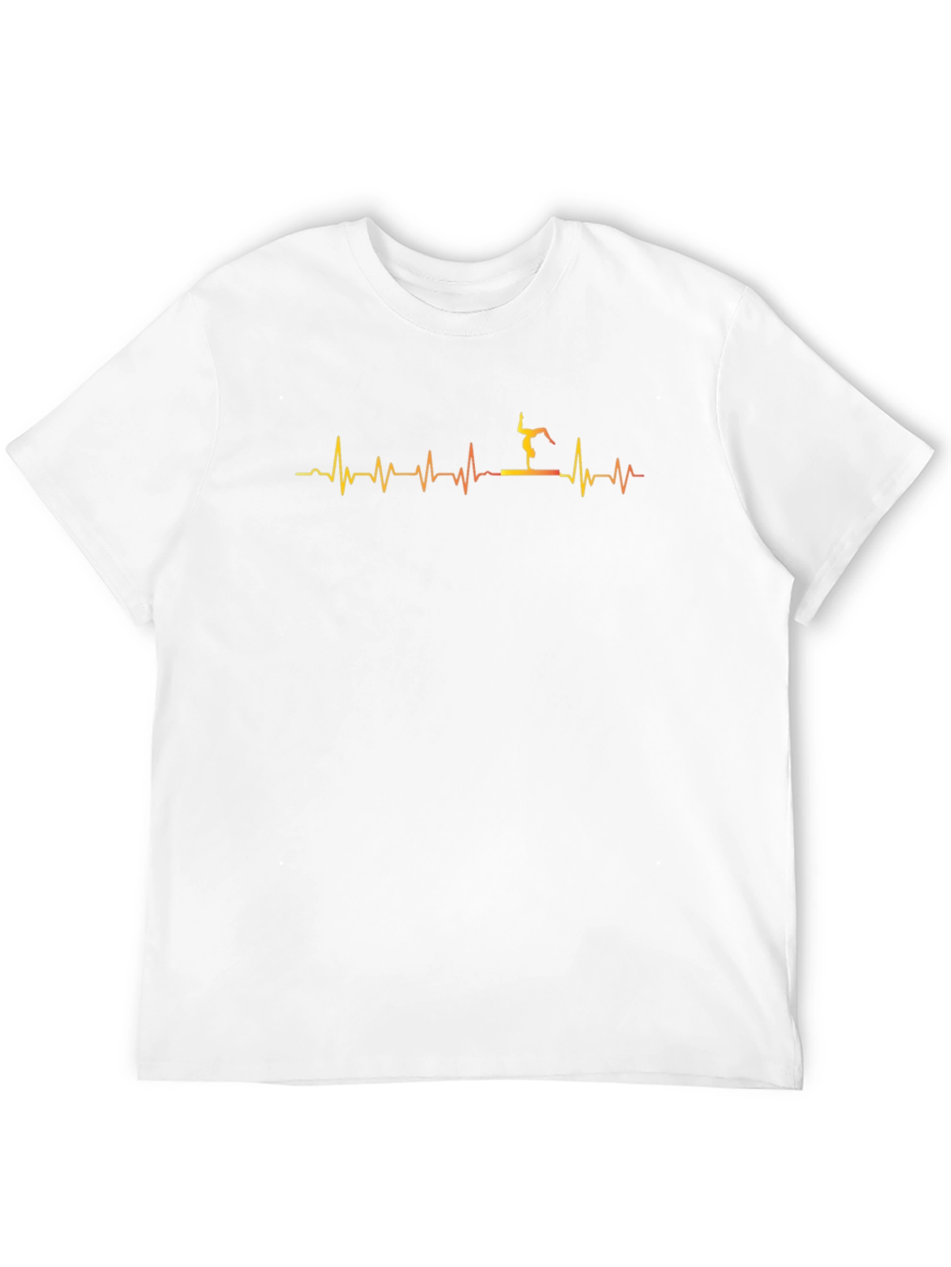 Gymnastics Heartbeat Black T-Shirt