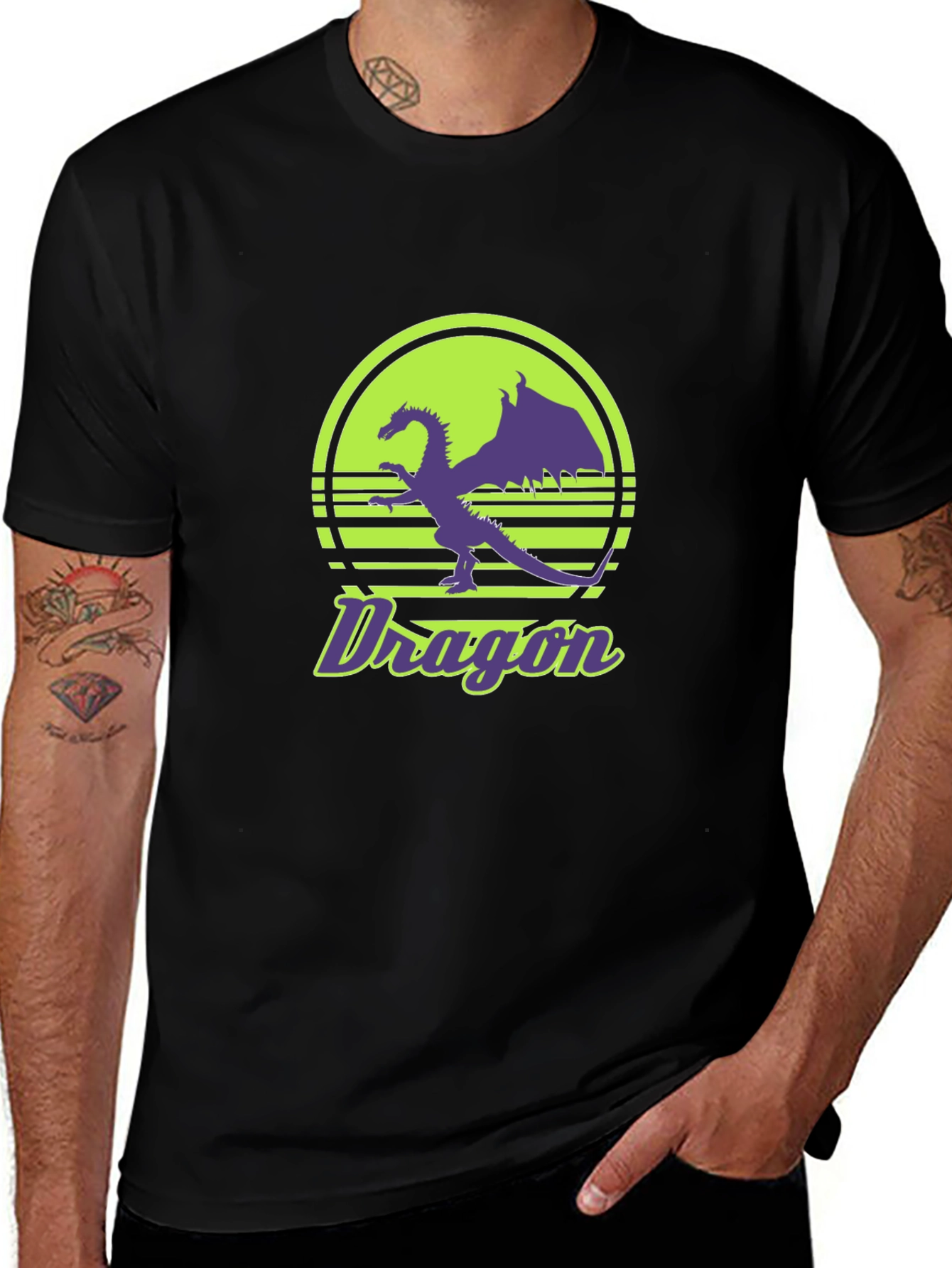 Dragon Graphic T-Shirt - Cool & Unique Design