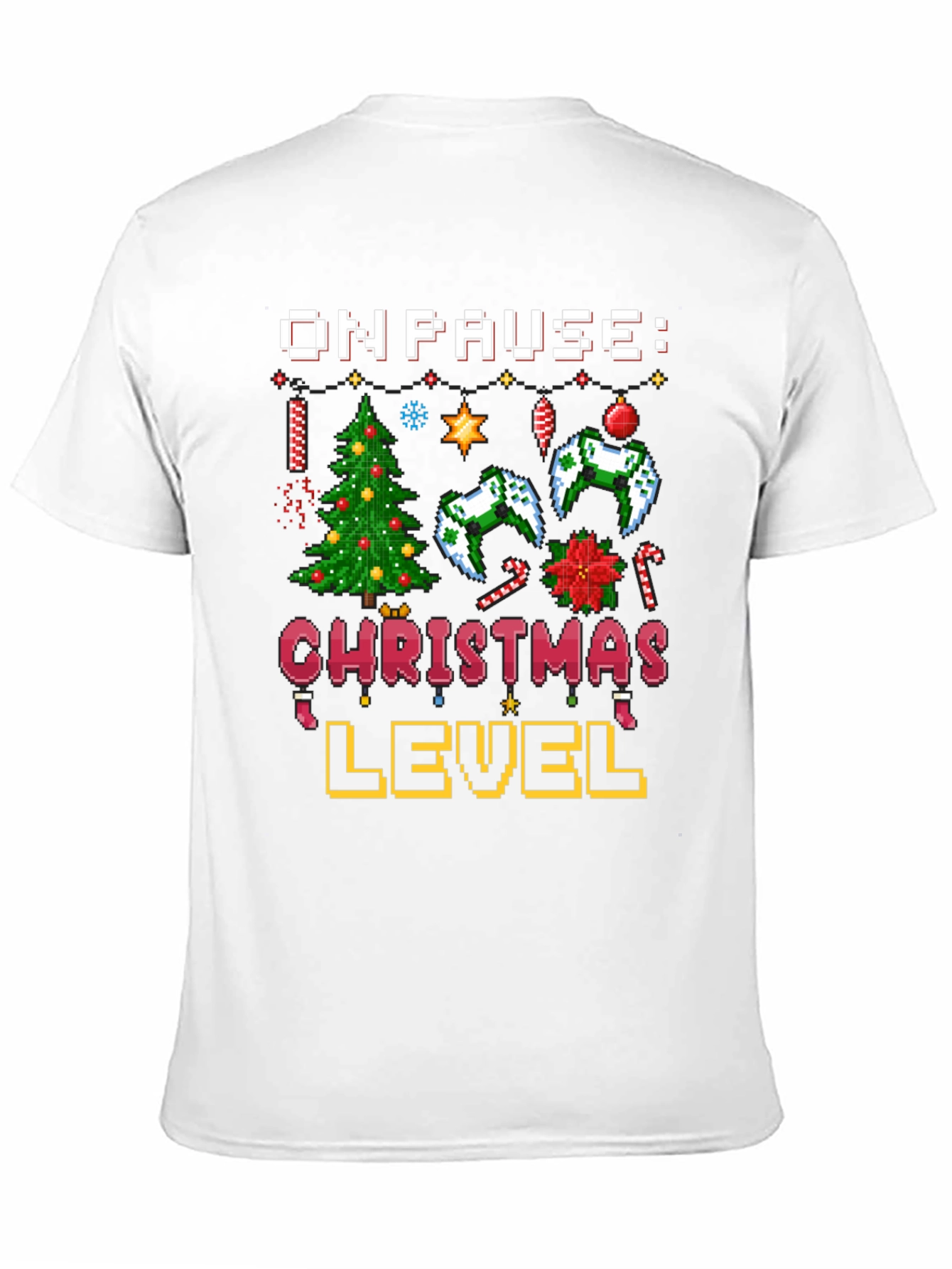 On Pause Christmas Level T-Shirt