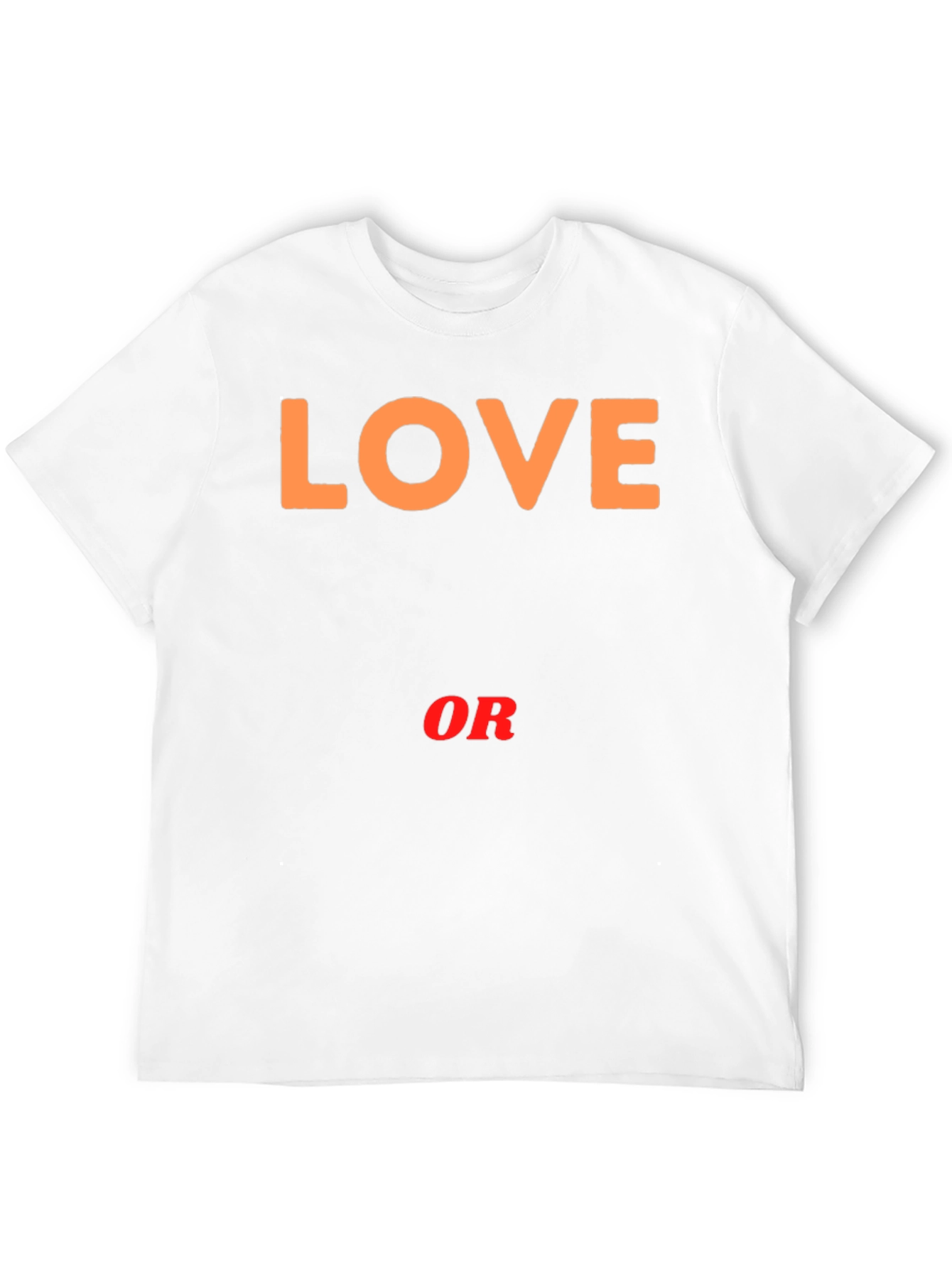Love or Nothing Black Graphic Tee