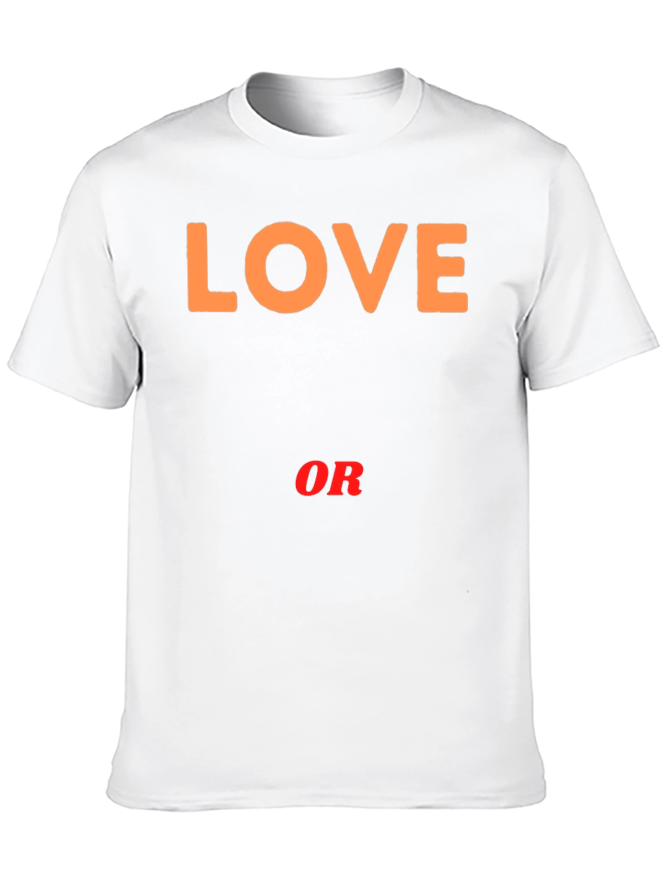 Love or Nothing Black Graphic Tee