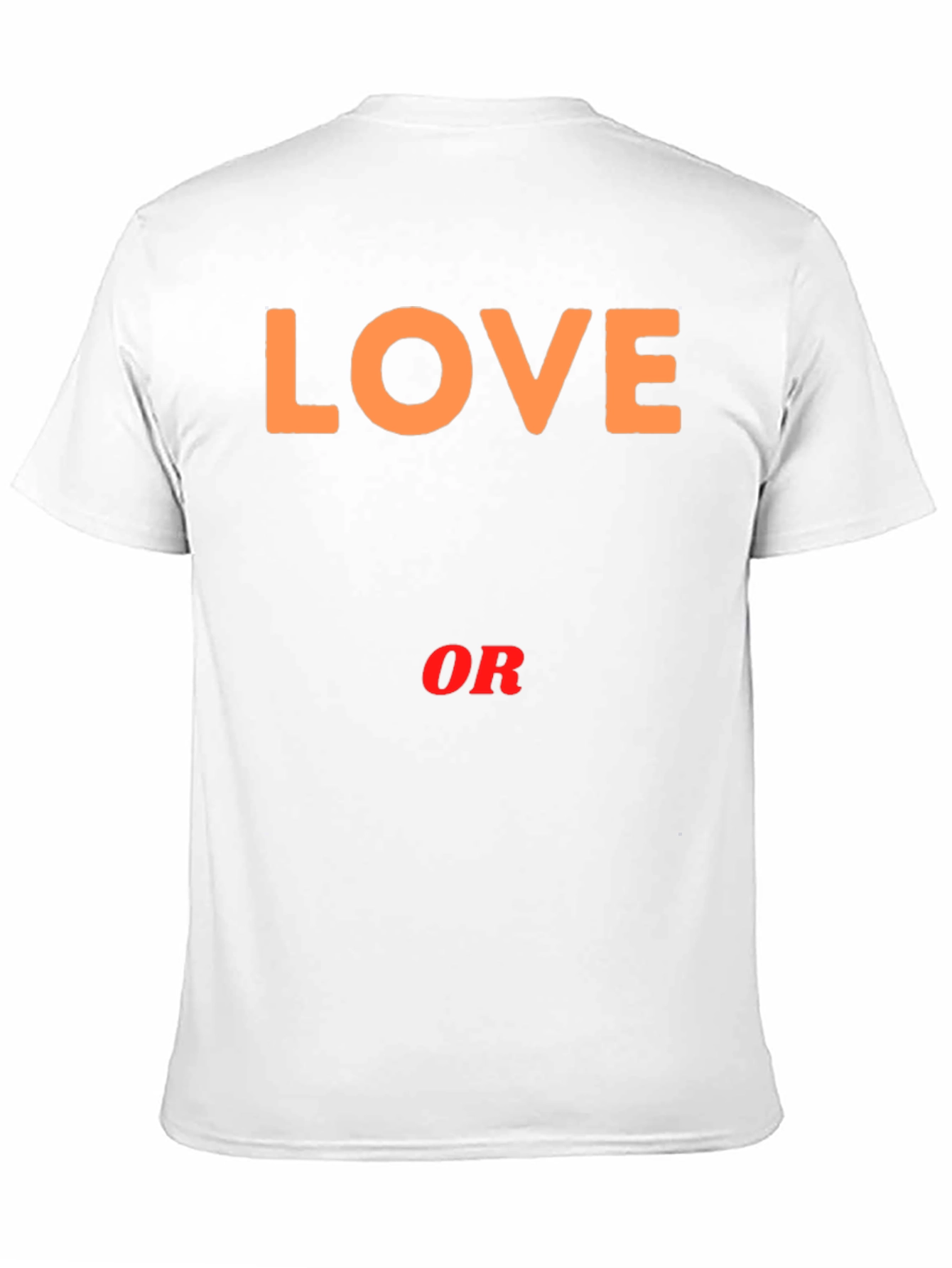 Love or Nothing Black Graphic Tee