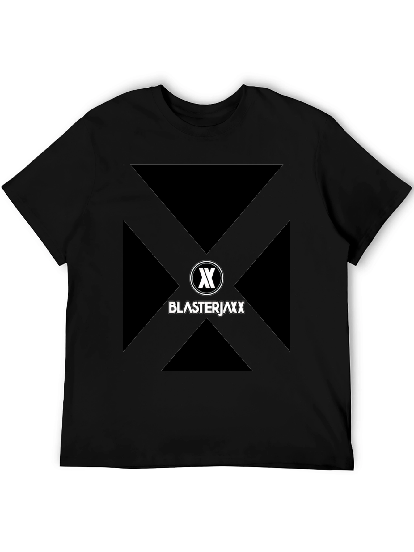 Blasterjaxx Graphic Print Black T-Shirt