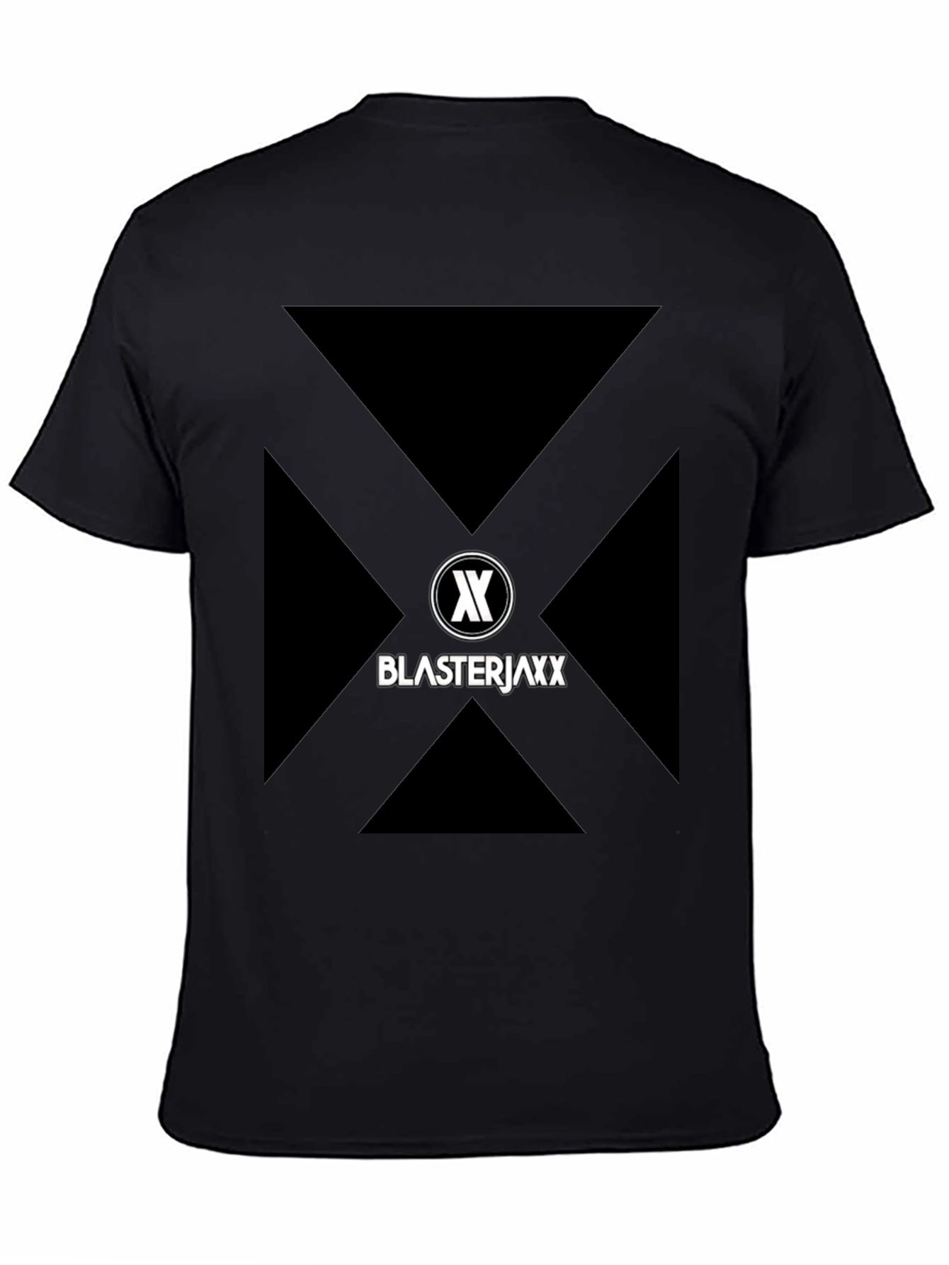 Blasterjaxx Graphic Print Black T-Shirt