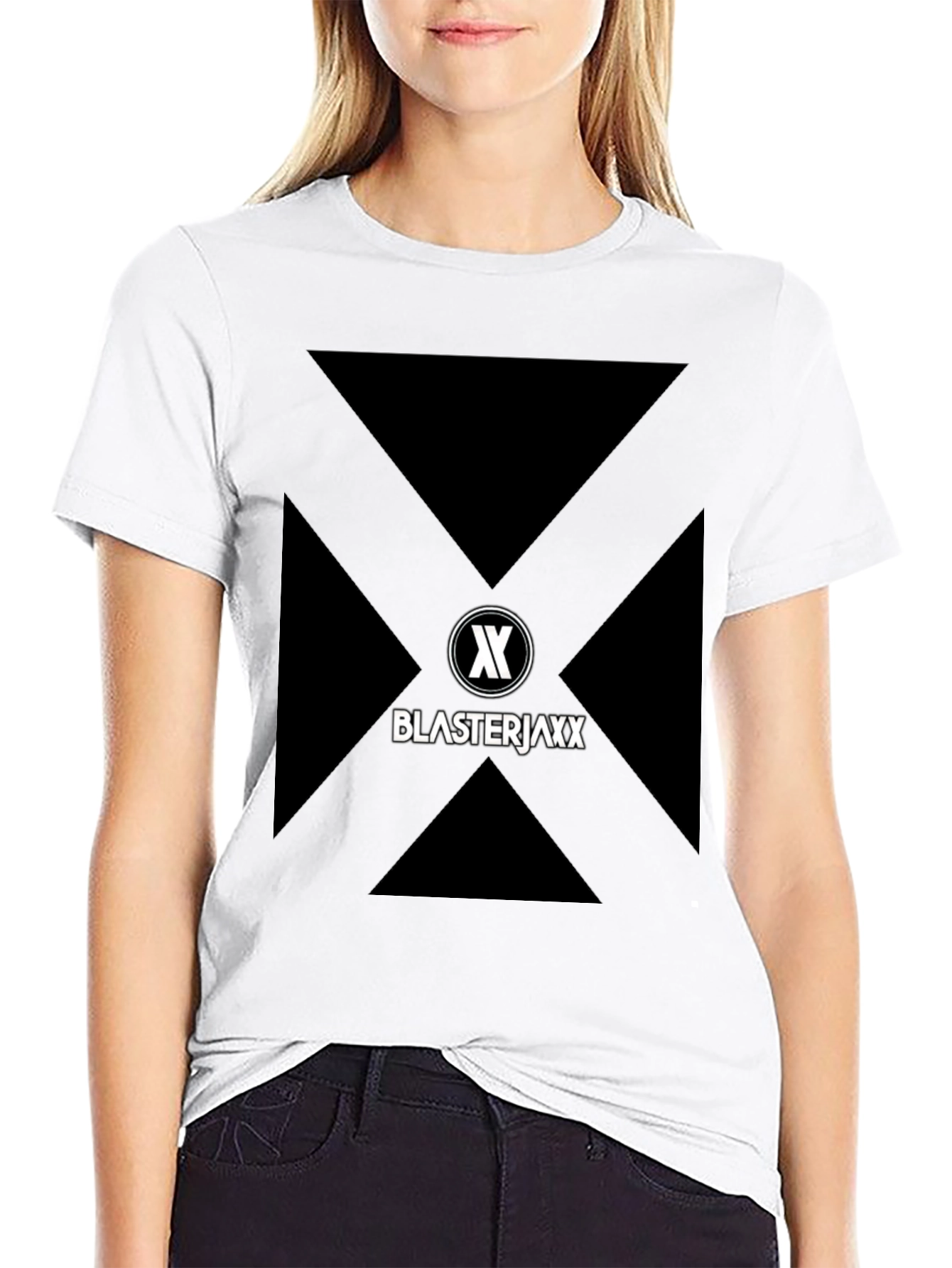 Blasterjaxx Graphic Print Black T-Shirt