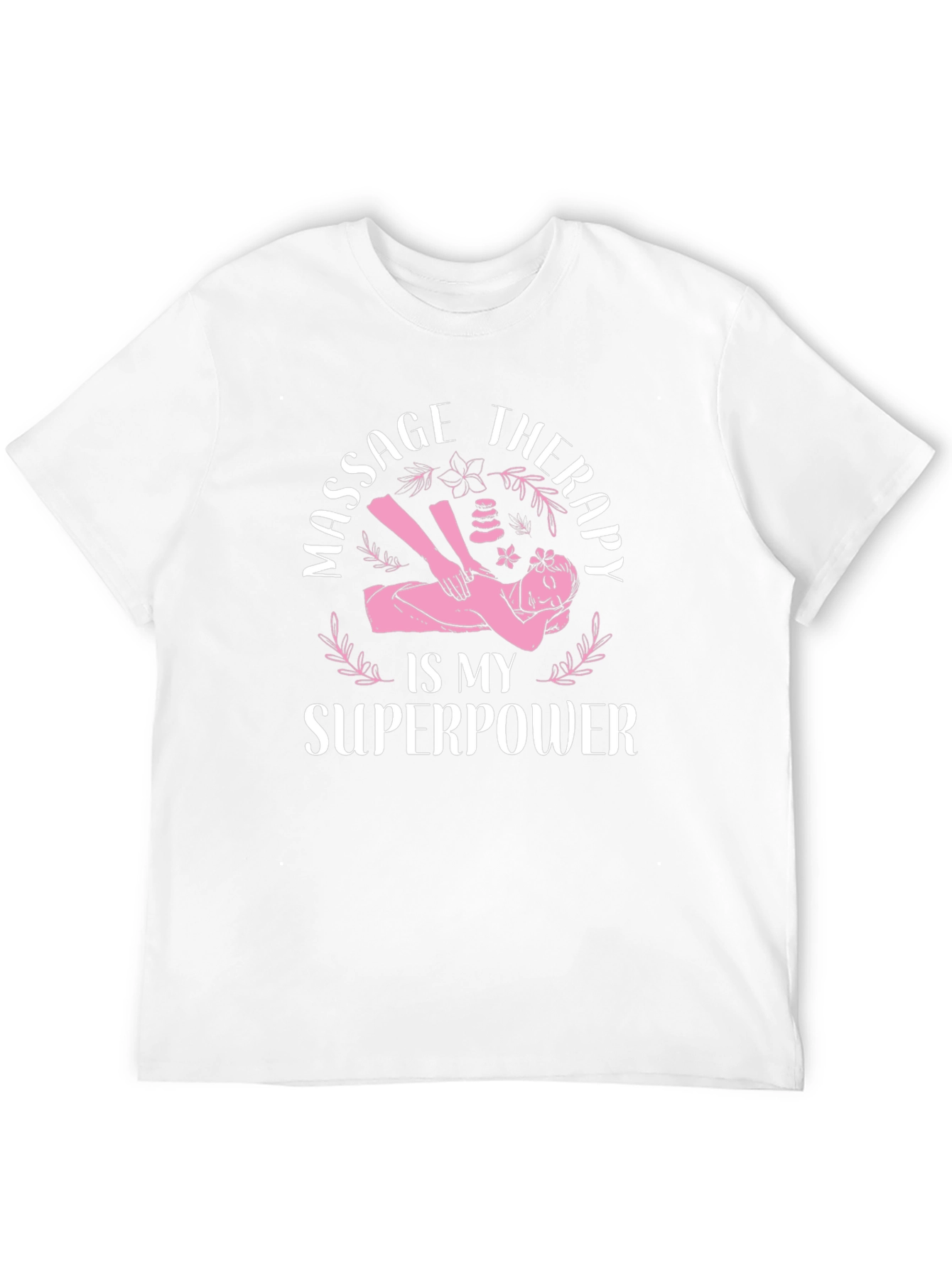 Massage Therapy Superpower Black T-Shirt