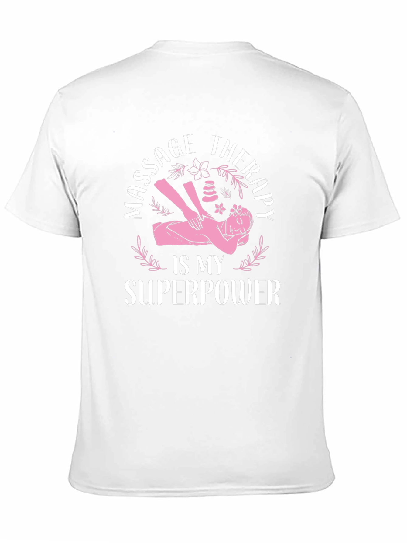 Massage Therapy Superpower Black T-Shirt