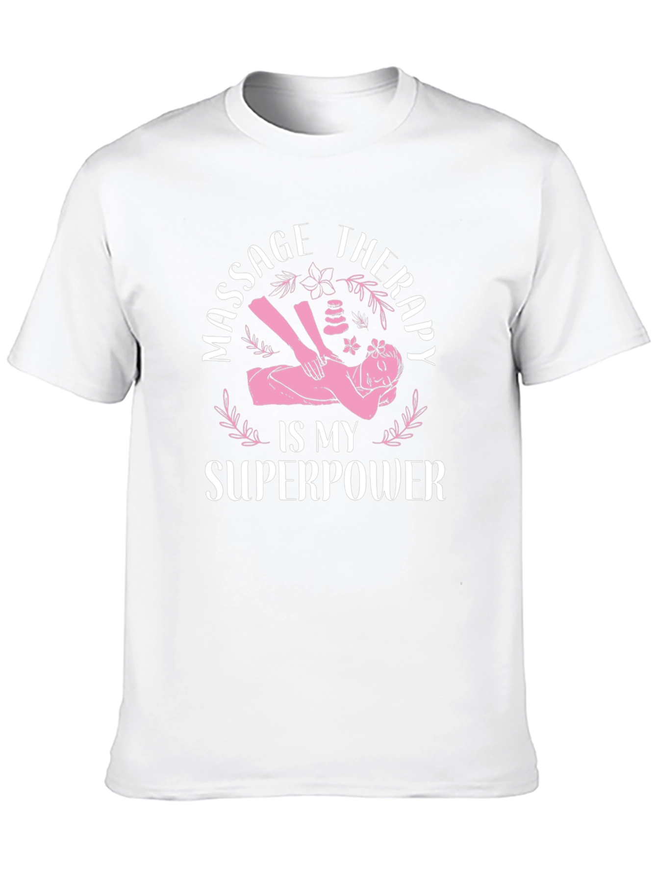 Massage Therapy Superpower Black T-Shirt