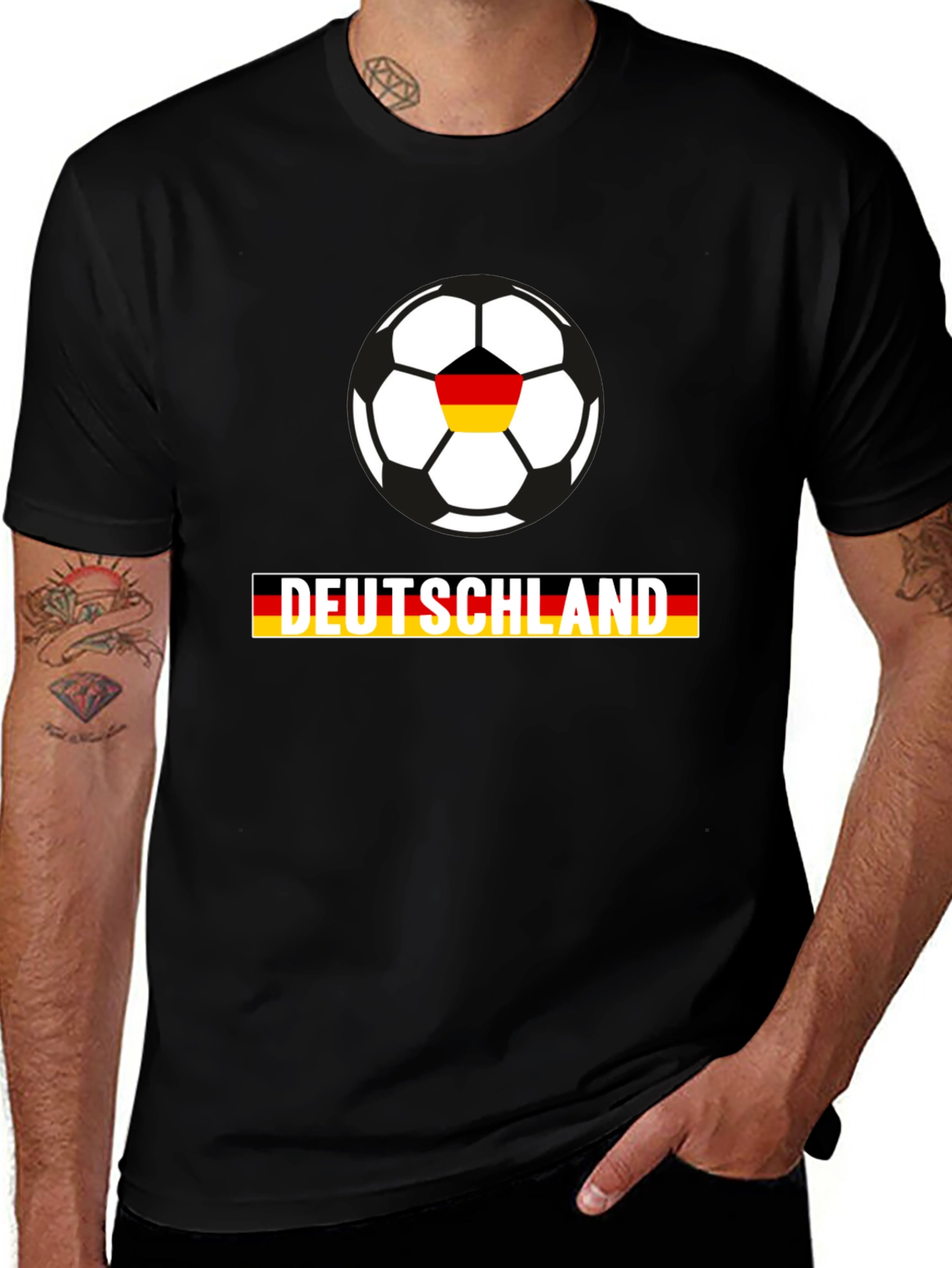 Deutschland Soccer T-Shirt - German Pride Football Tee