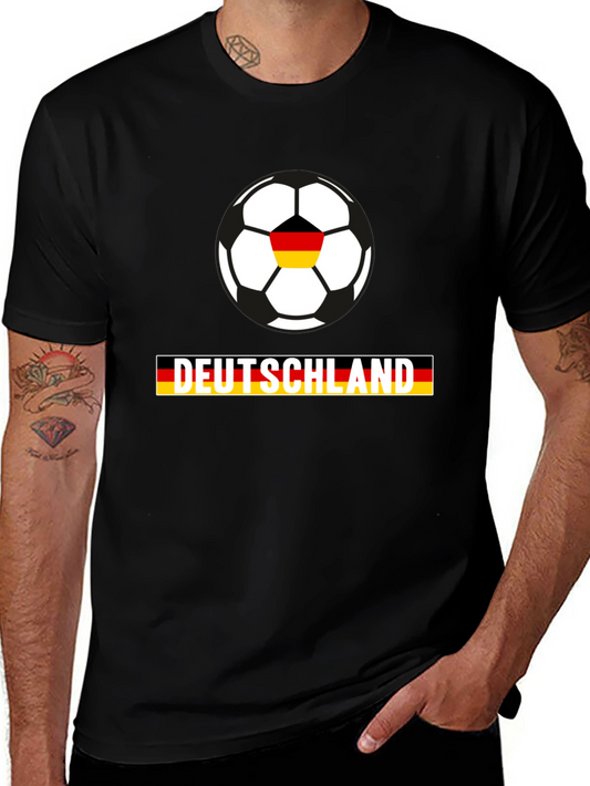 Deutschland Soccer T-Shirt - German Pride Football Tee