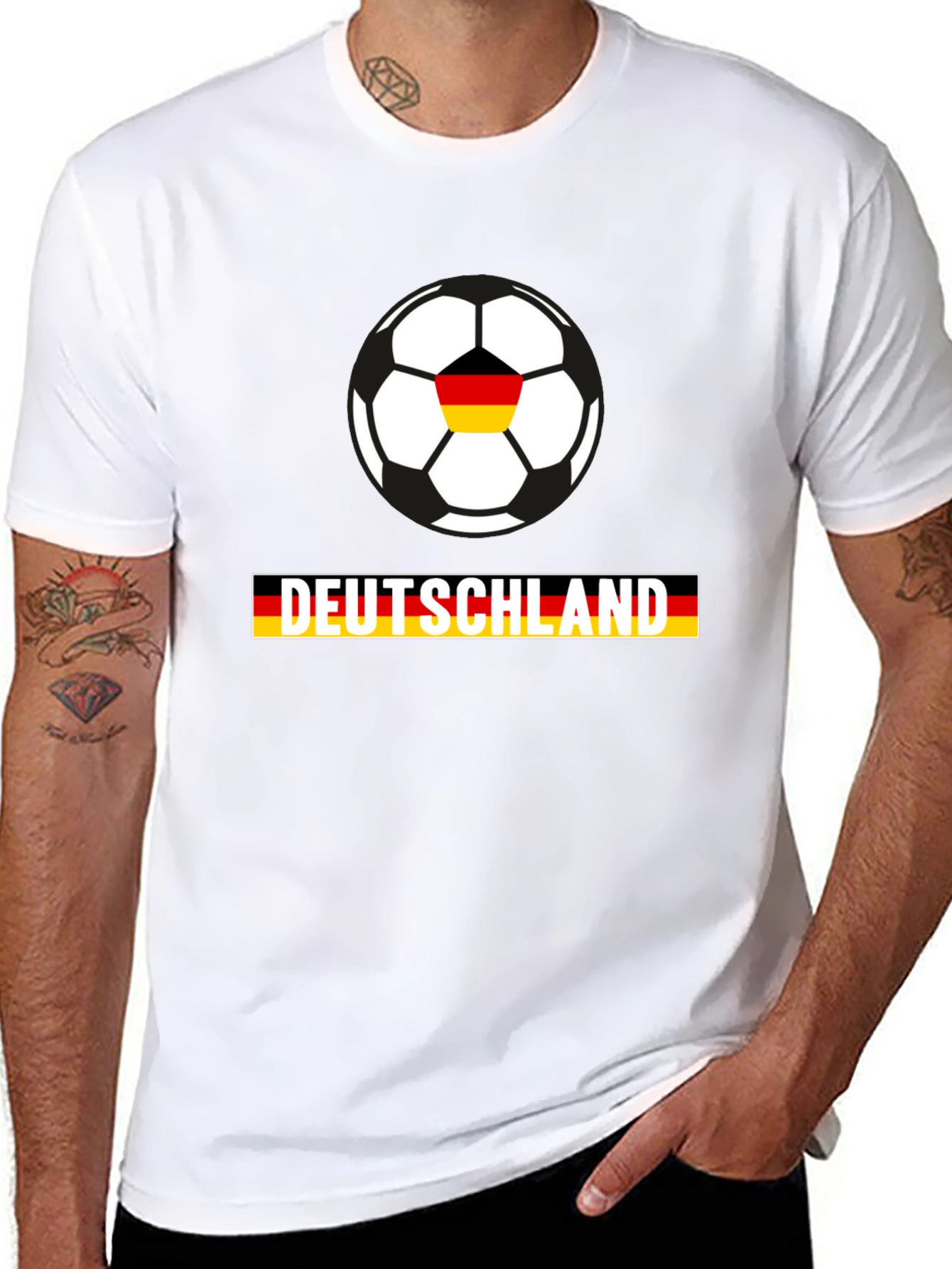 Deutschland Soccer T-Shirt - German Pride Football Tee