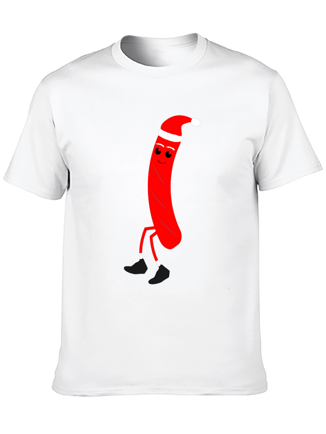 Festive Sausage Santa T-Shirt