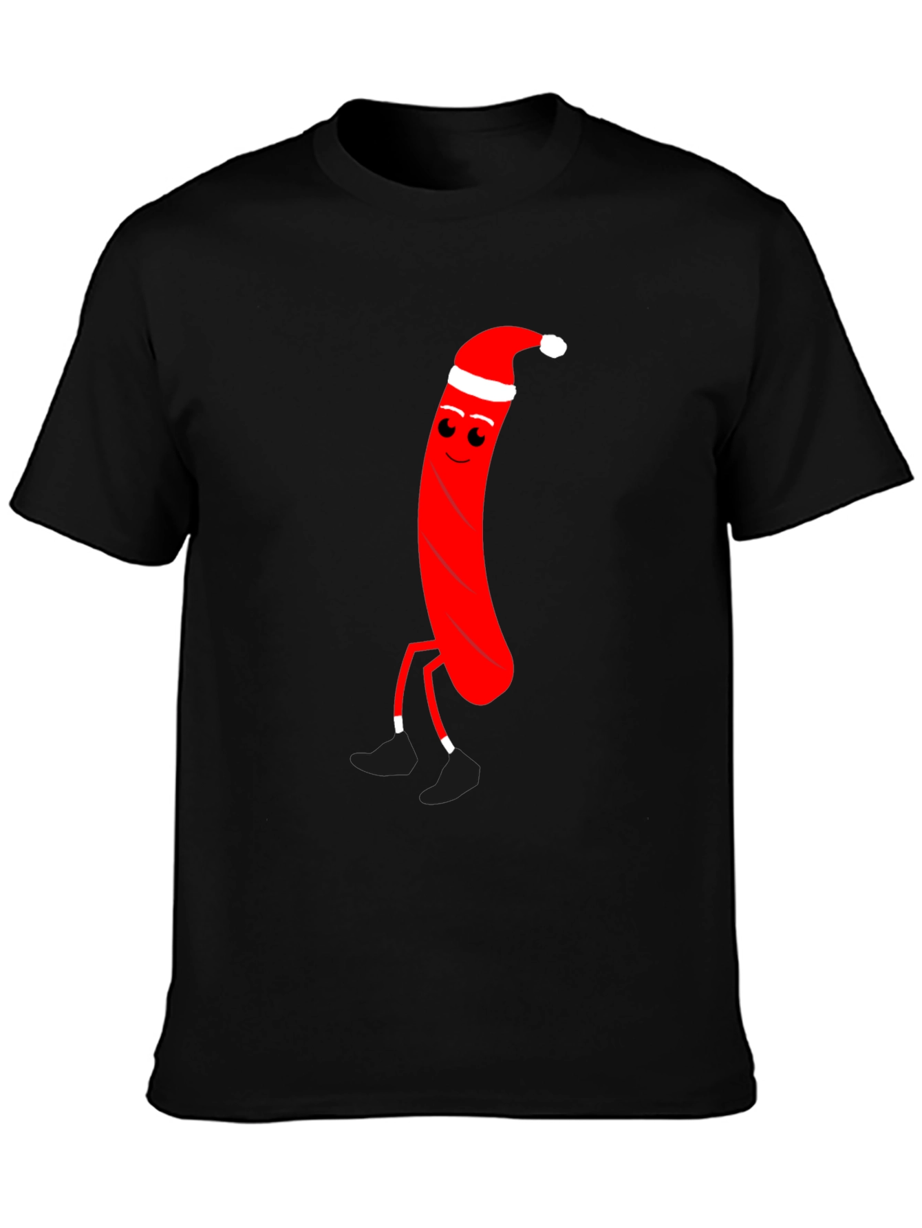 Festive Sausage Santa T-Shirt