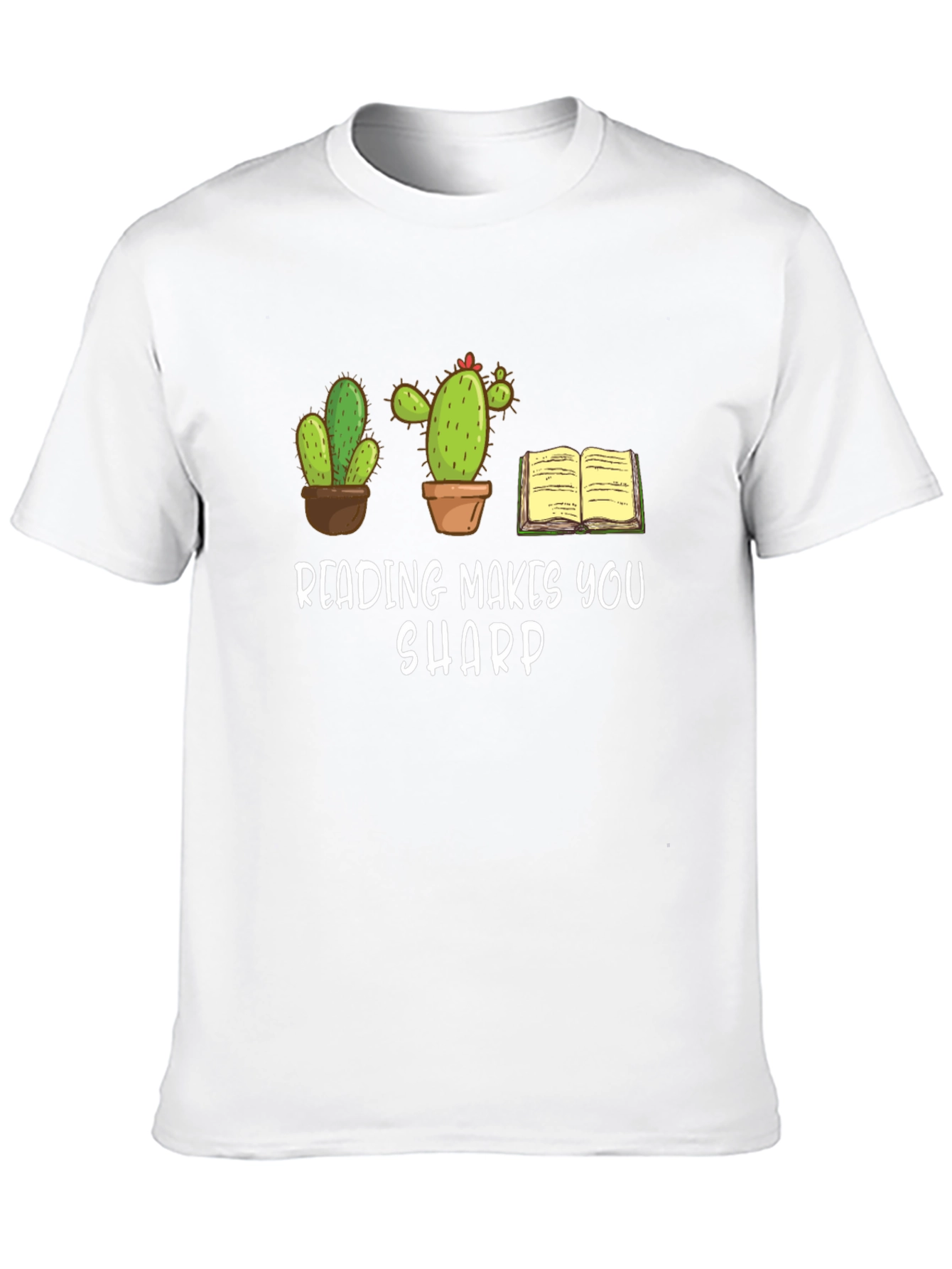 Reading Makes You Sharp Graphic Tee