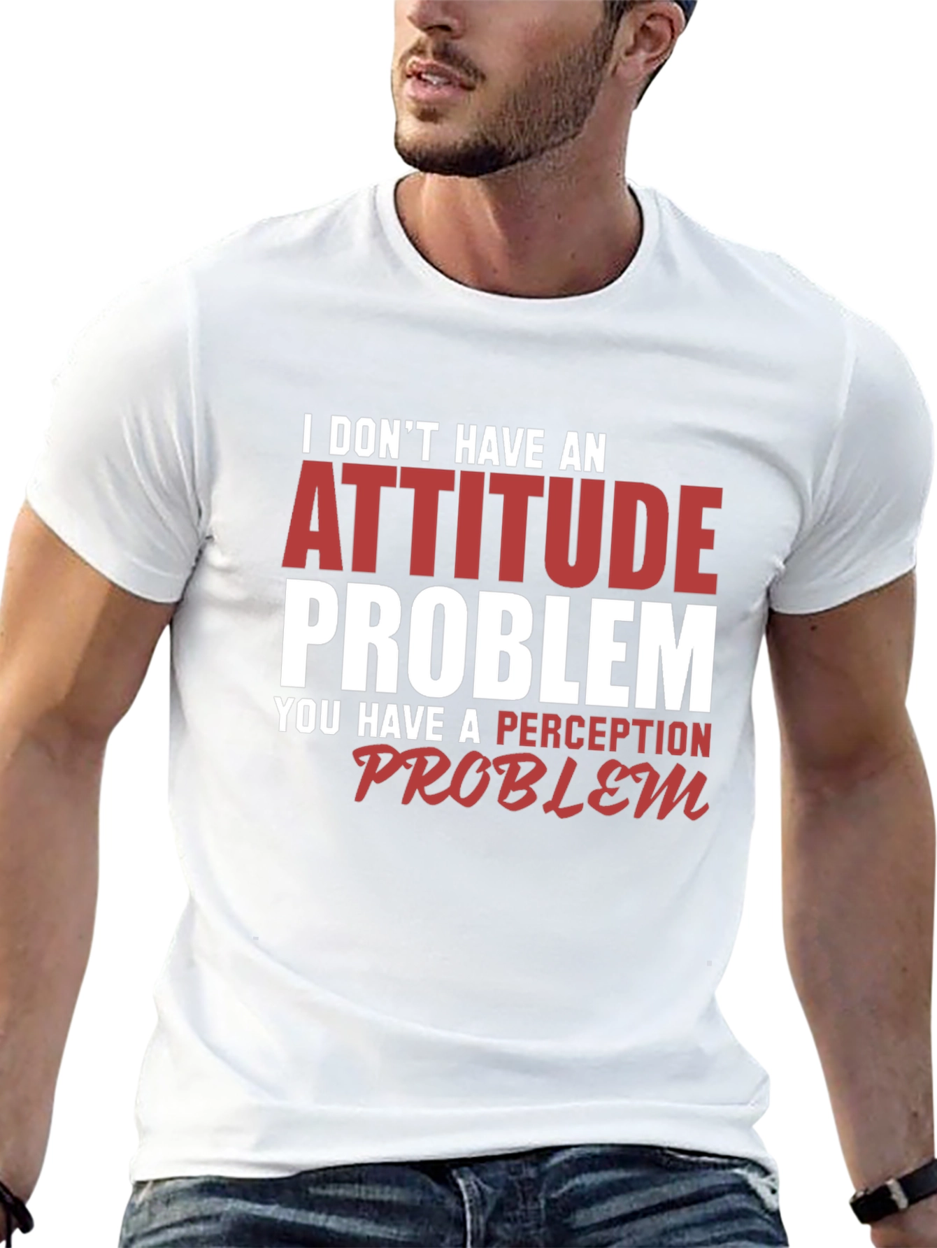 Attitude Problem Graphic Tee - Sarcastic Statement T-Shirt