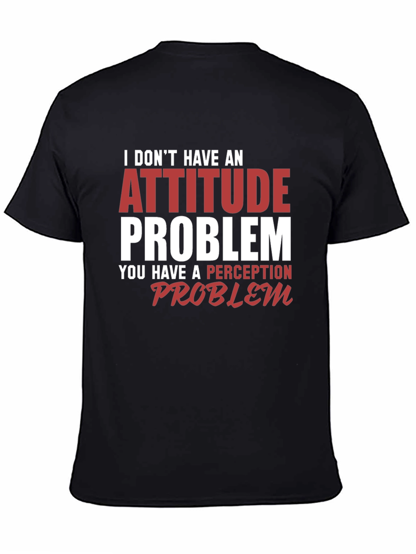 Attitude Problem Graphic Tee - Sarcastic Statement T-Shirt