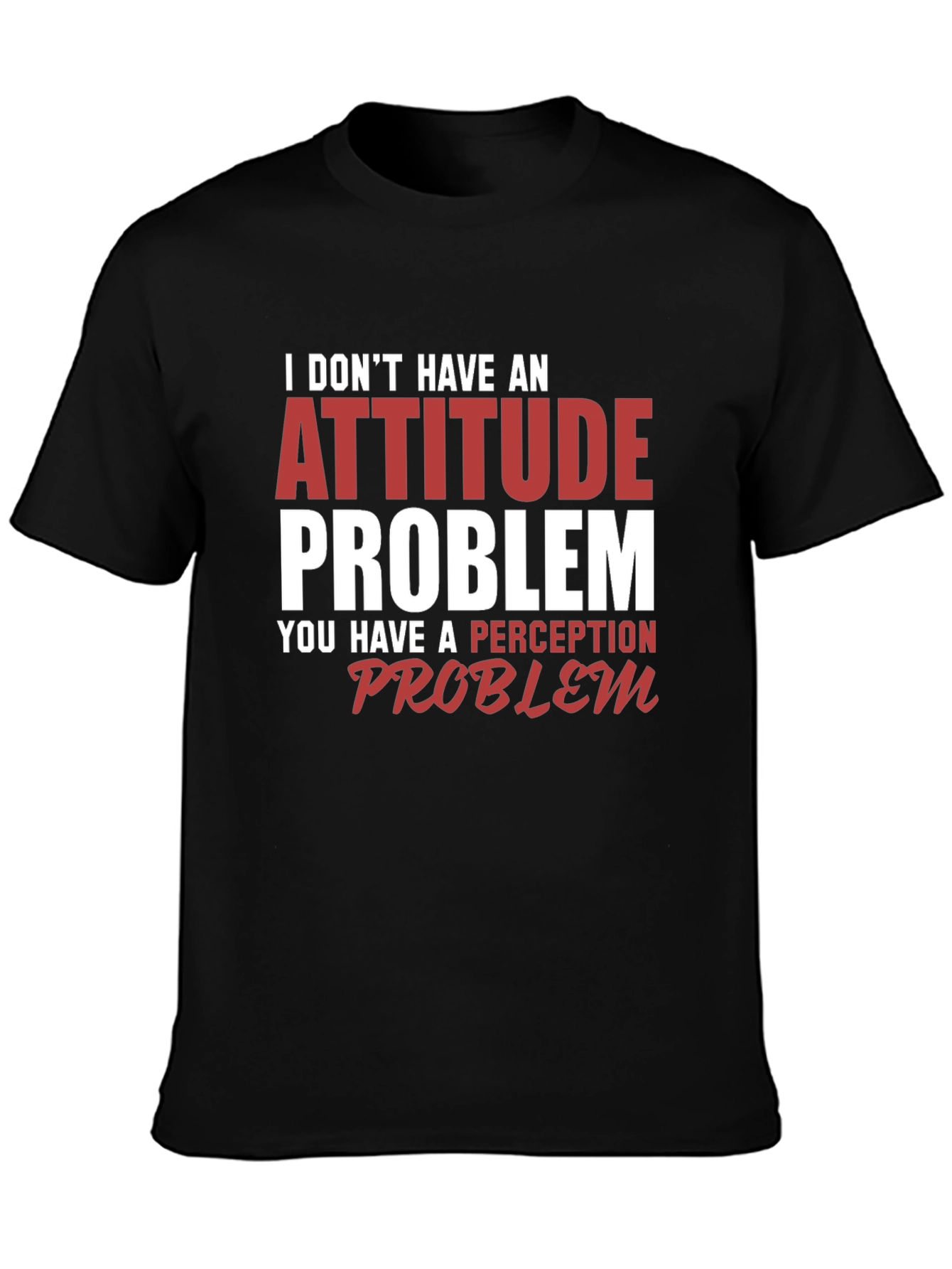 Attitude Problem Graphic Tee - Sarcastic Statement T-Shirt