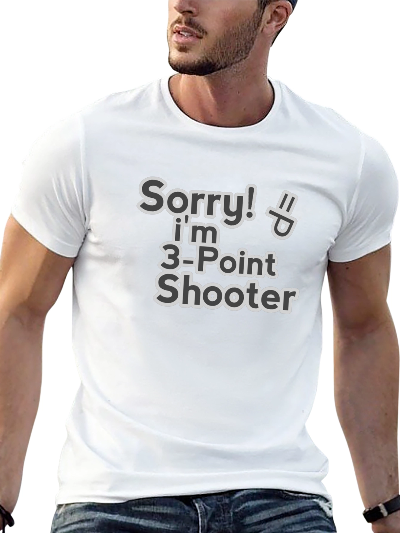 Sorry! Im 3-Point Shooter Funny T-Shirt