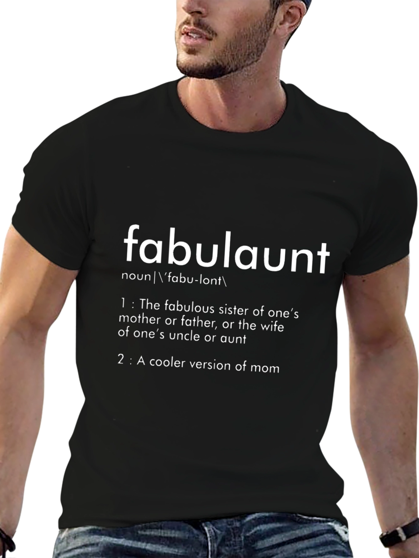 Fabulaunt Definition T-Shirt - Cool Aunt Tee
