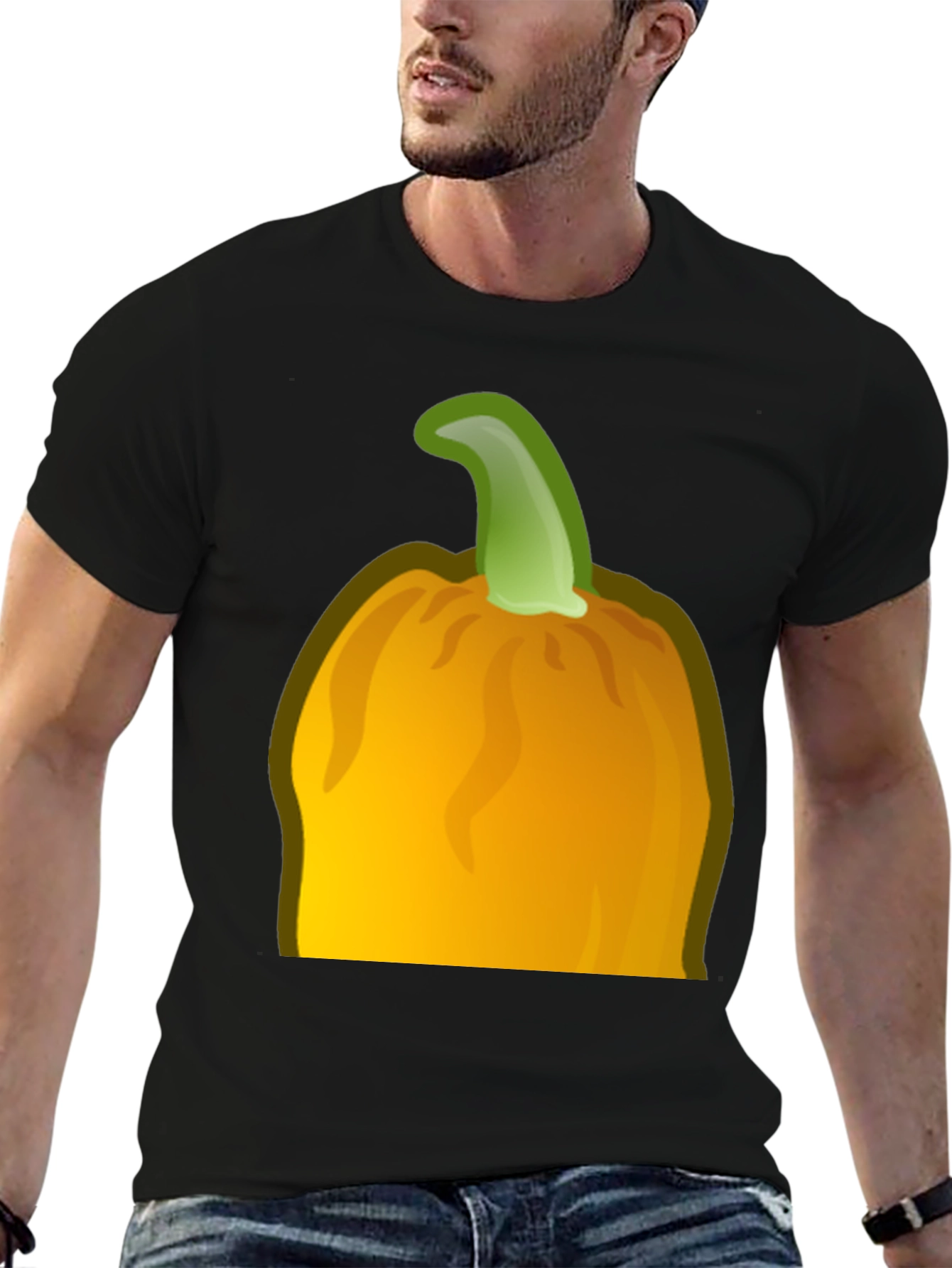 Pumpkin Graphic Tee - Fall Fun T-Shirt
