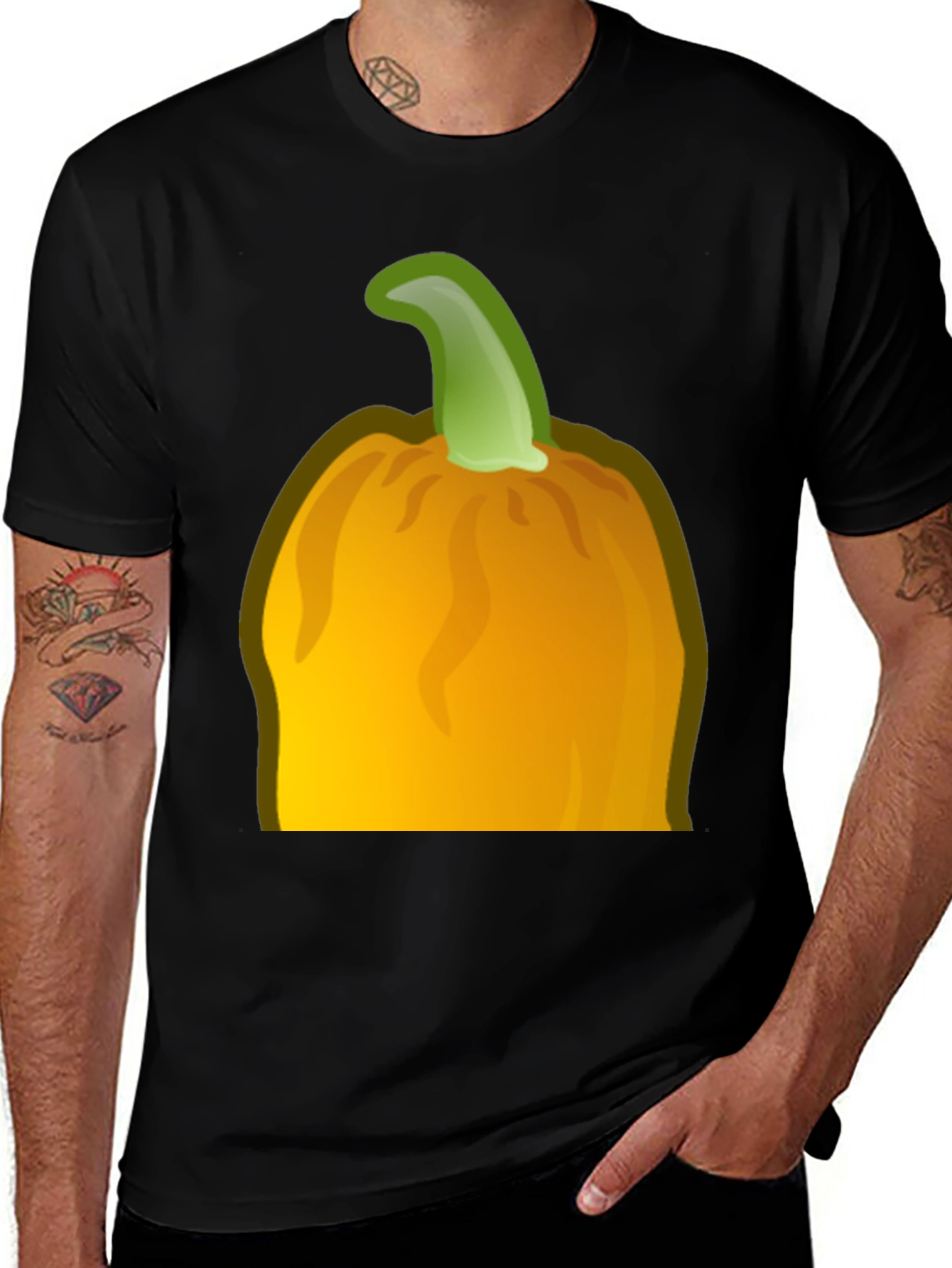 Pumpkin Graphic Tee - Fall Fun T-Shirt