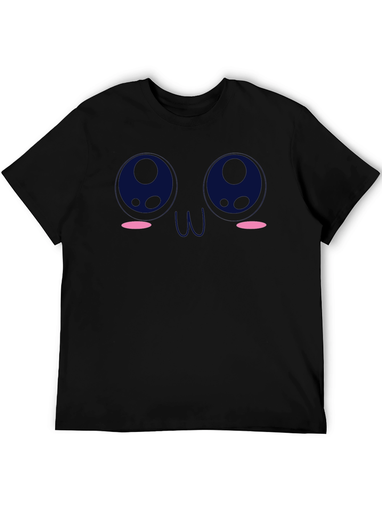 Anime Eyes Black T-Shirt