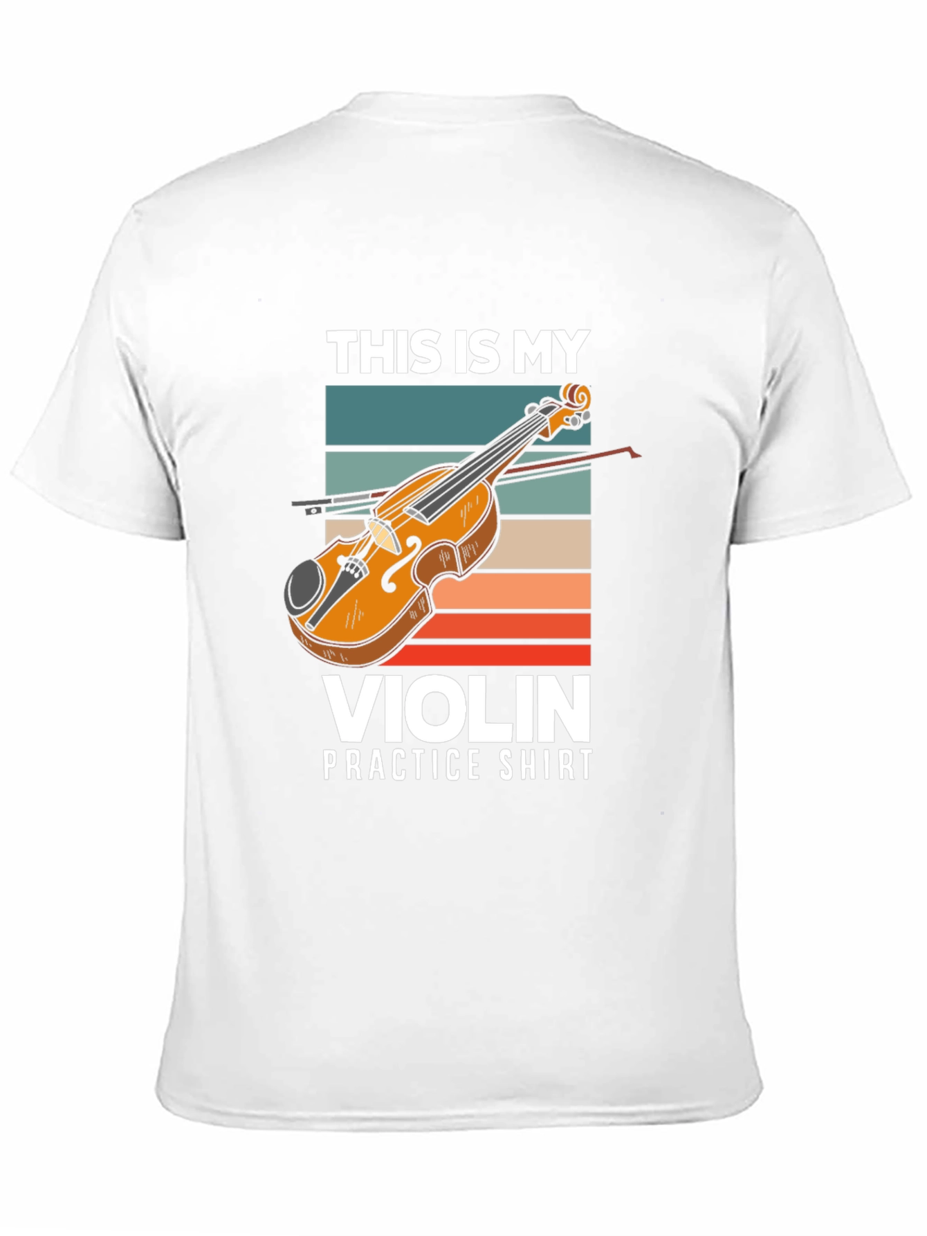 Violin Practice T-Shirt - Music Lover Tee