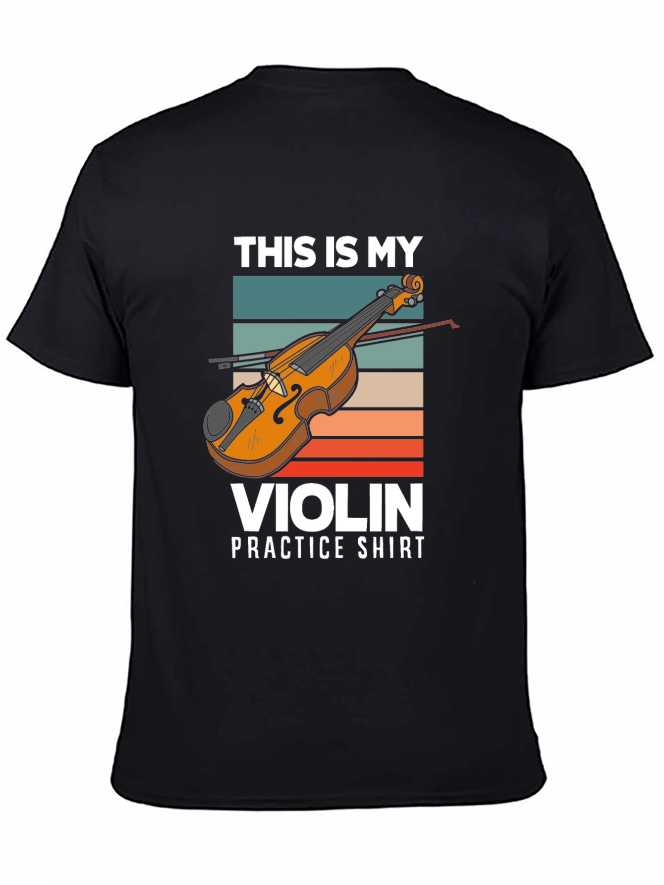 Violin Practice T-Shirt - Music Lover Tee