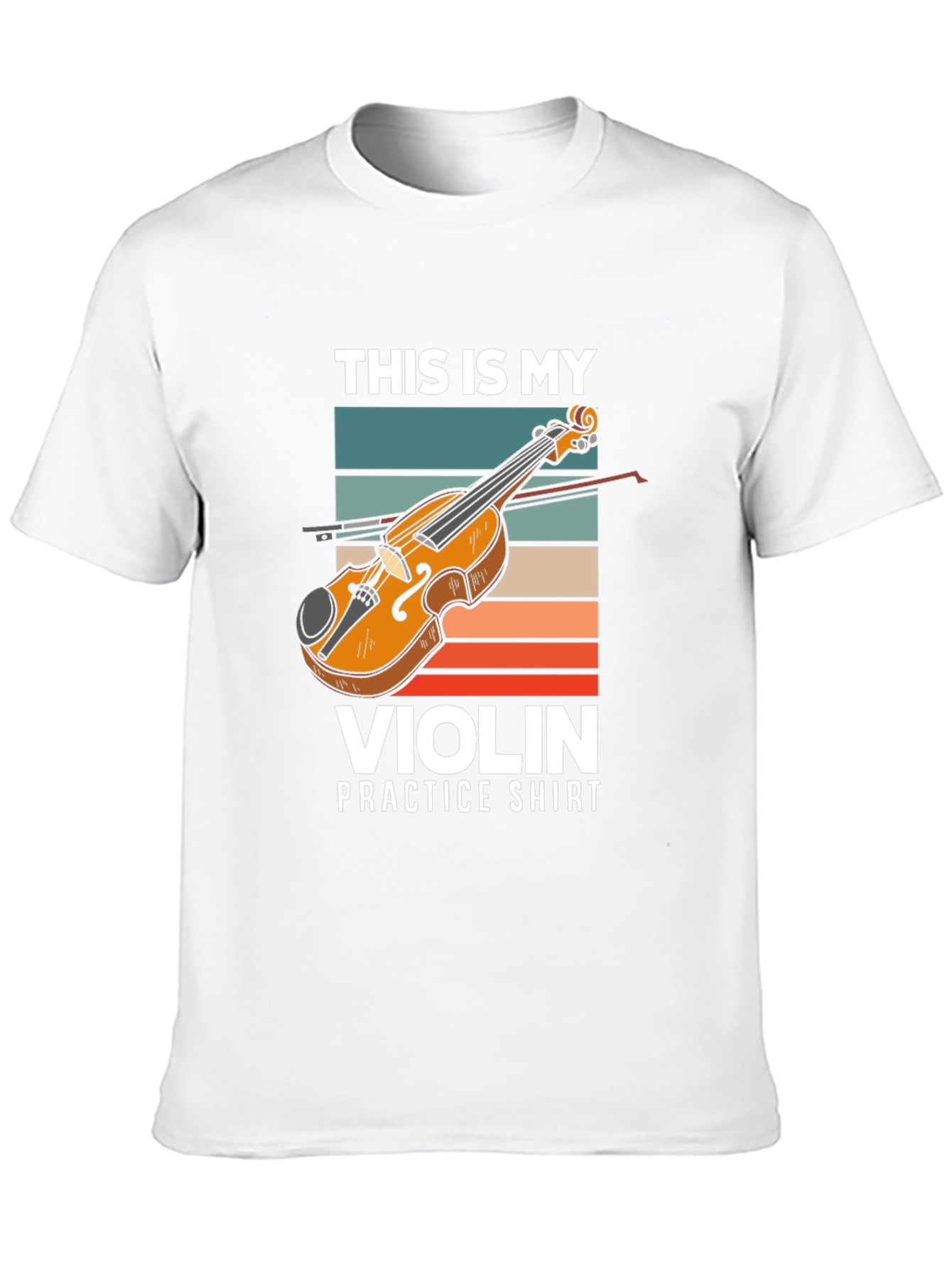 Violin Practice T-Shirt - Music Lover Tee