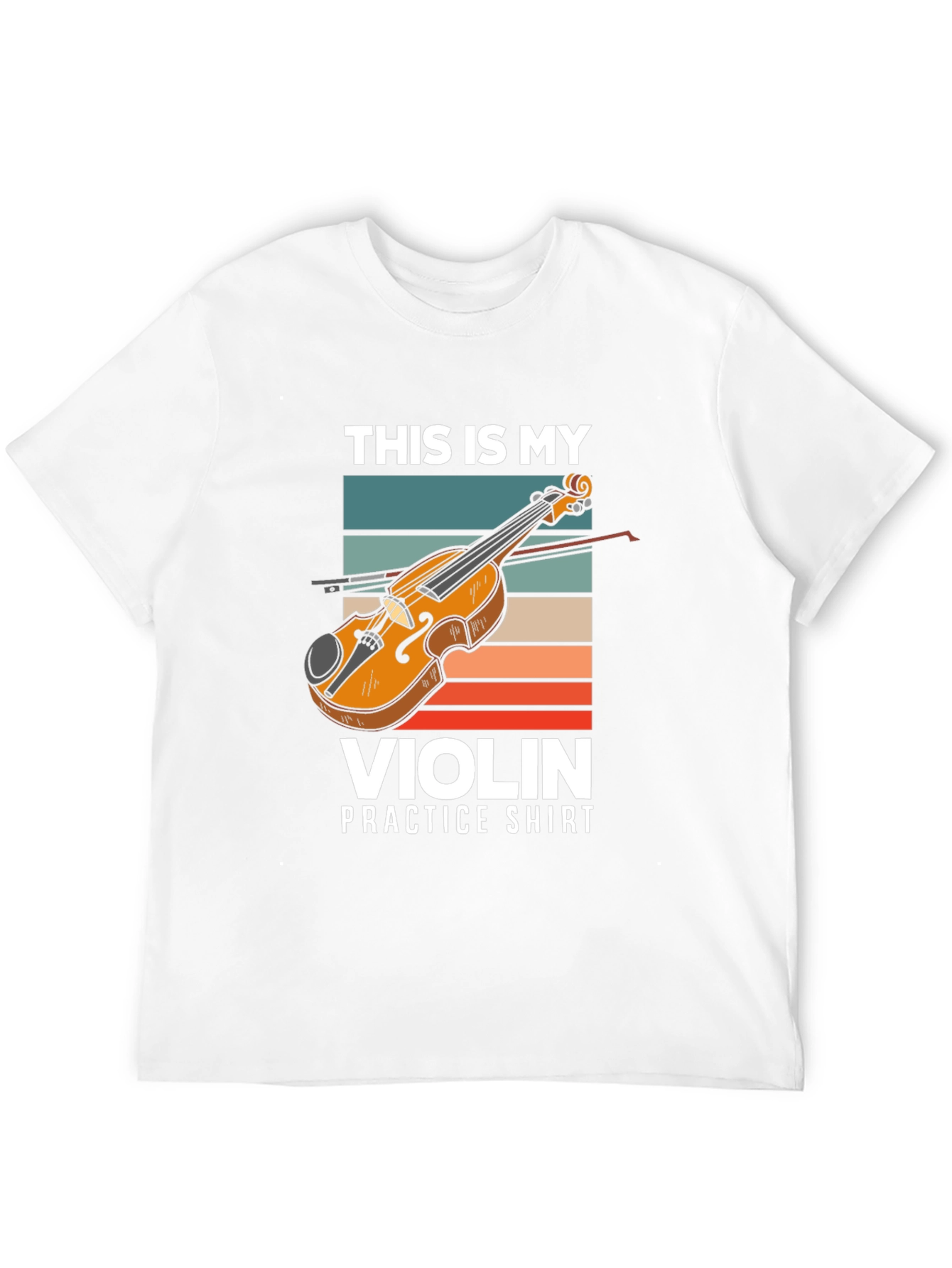Violin Practice T-Shirt - Music Lover Tee